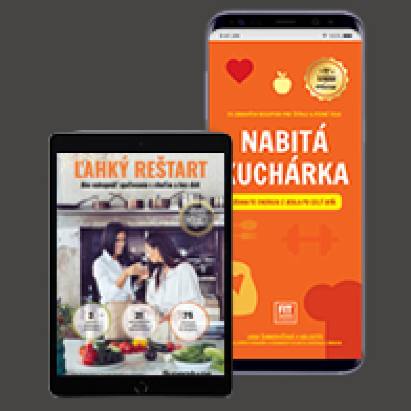 ĽAHKÝ REŠTART + NABITÁ KUCHÁRKA - E-kniha · záber 1