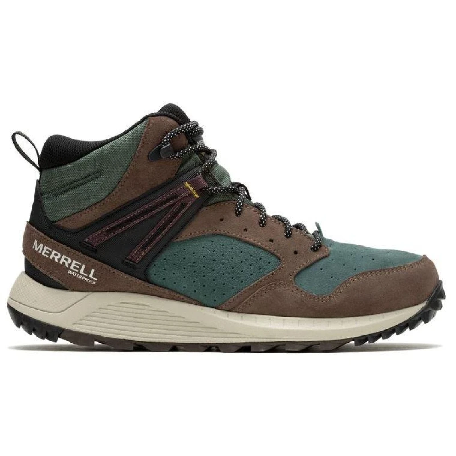 Merrell J068031 Wildwood Mid Ltr Wp Forest · záber 1