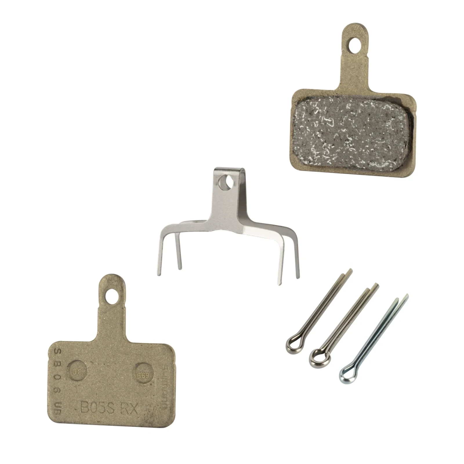Brzdové destičky SHIMANO Platničky brzd. resin B05S OEM (25) párov séria · záber 2