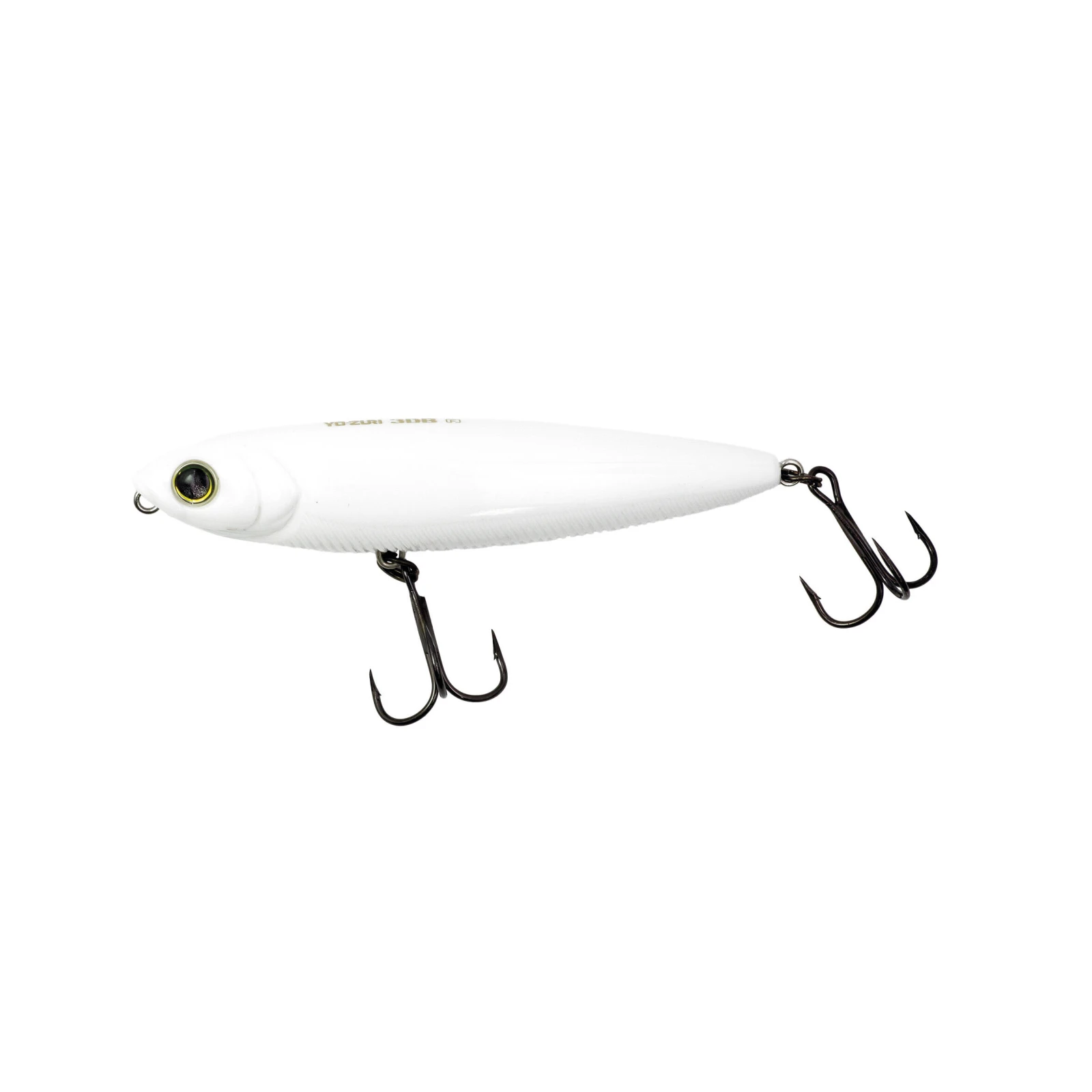 YOZURI Hladinová nástraha Stickbait 3DB Pencil (F) 100 mm - White (AW) bez · záber 1