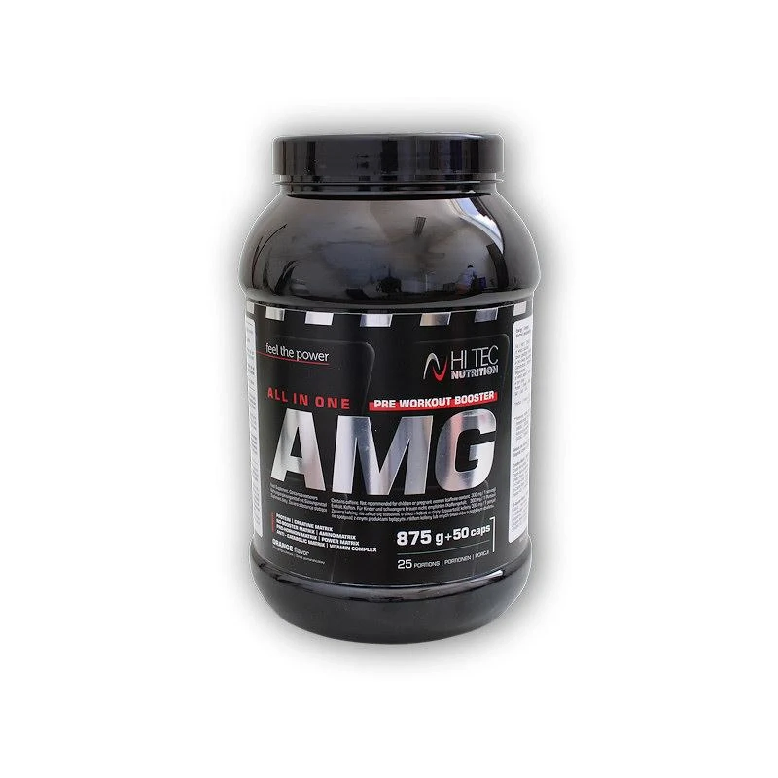 Hi Tec Nutrition A.M.G. 875g + 50 kapslí - Příchuť: Mango meloun · záber 1