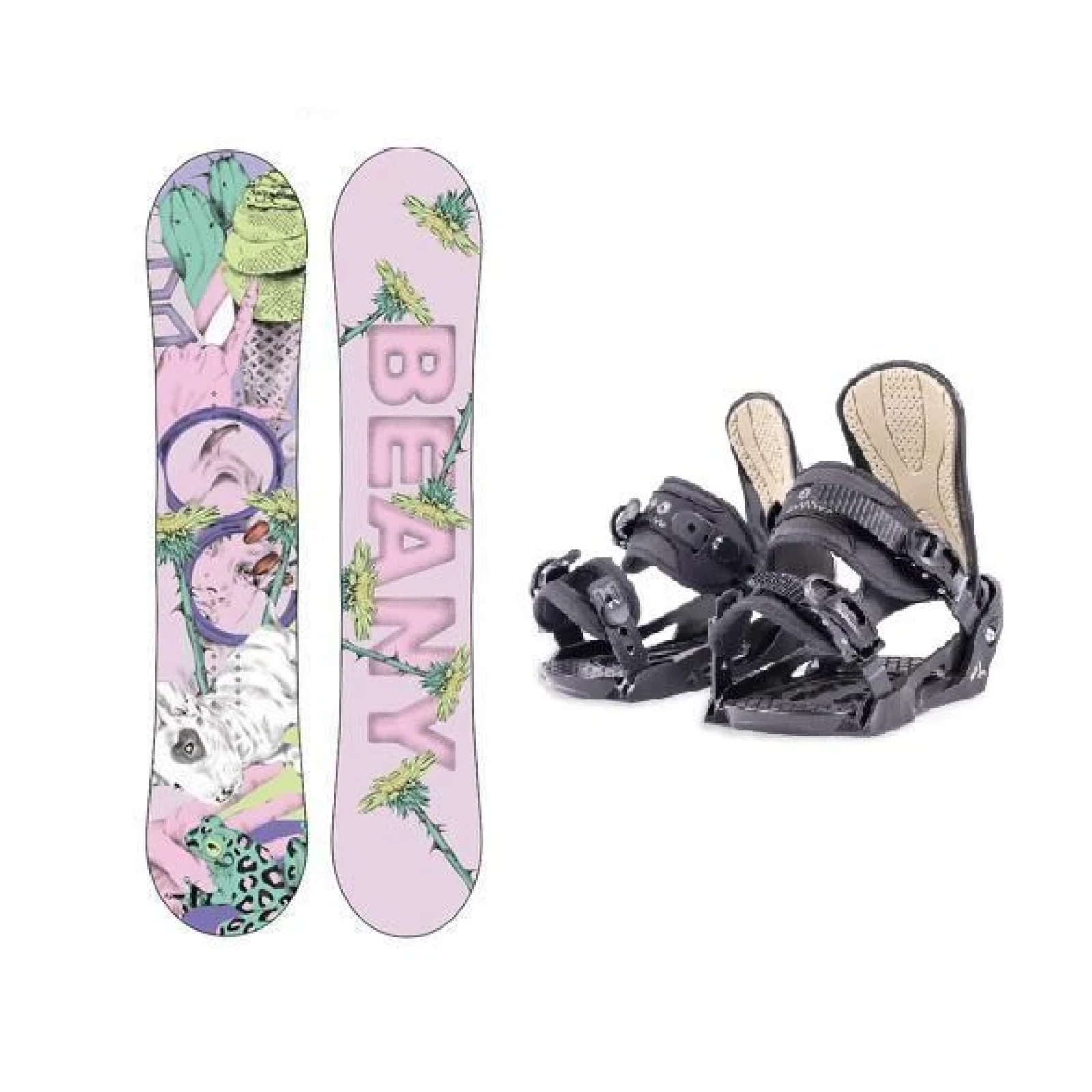 Beany LOVE dívčí snowboard + Beany Junior vázání · záber 1