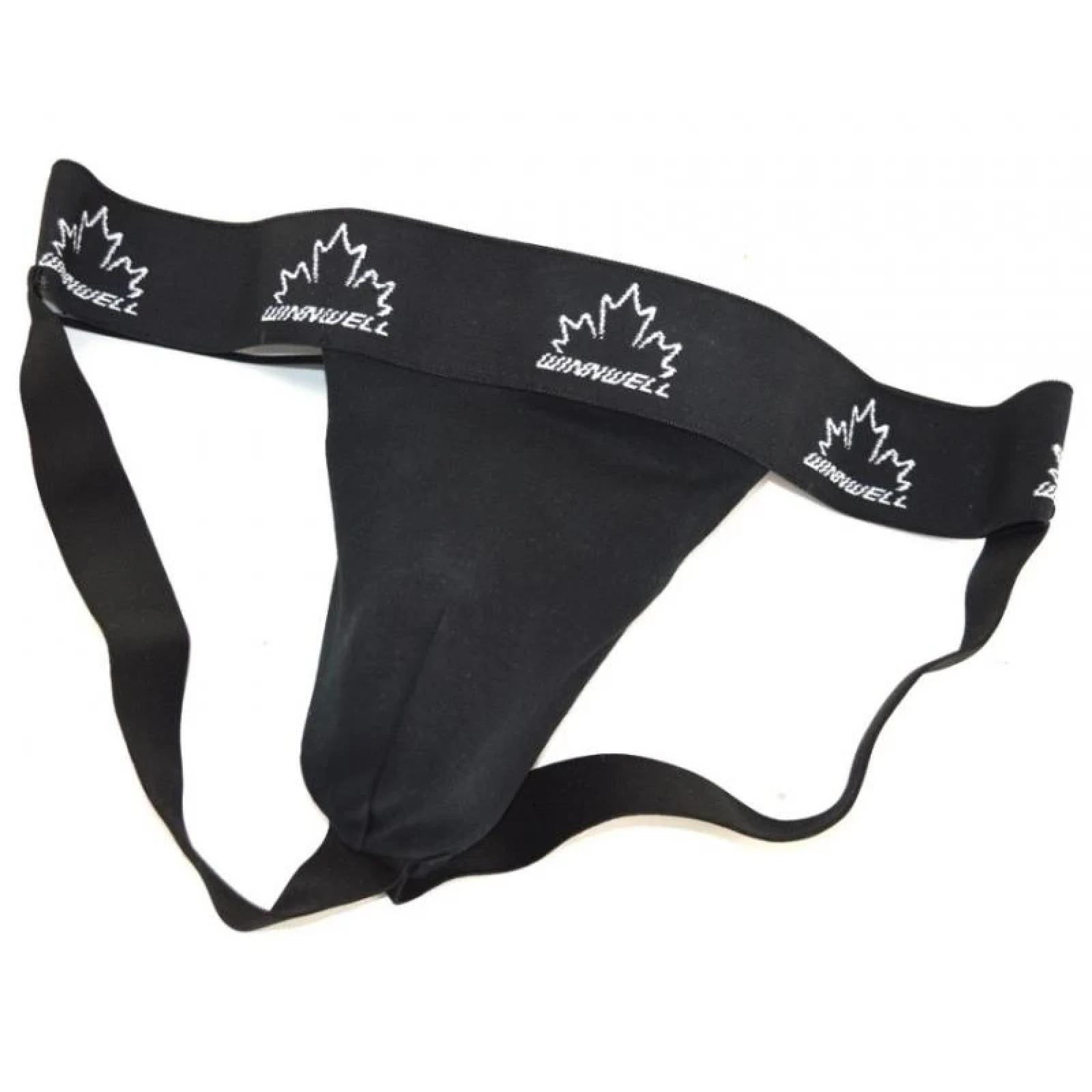 Winnwell Hokejový suspenzor Black JR · záber 1