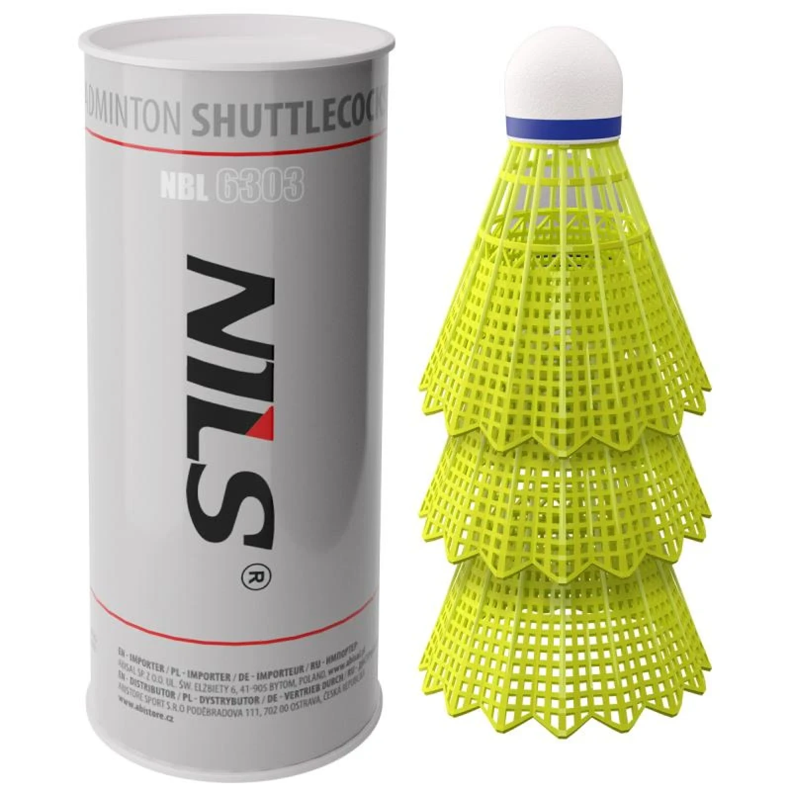 NILS Badmintonové míčky NBL6303 3 ks · záber 1