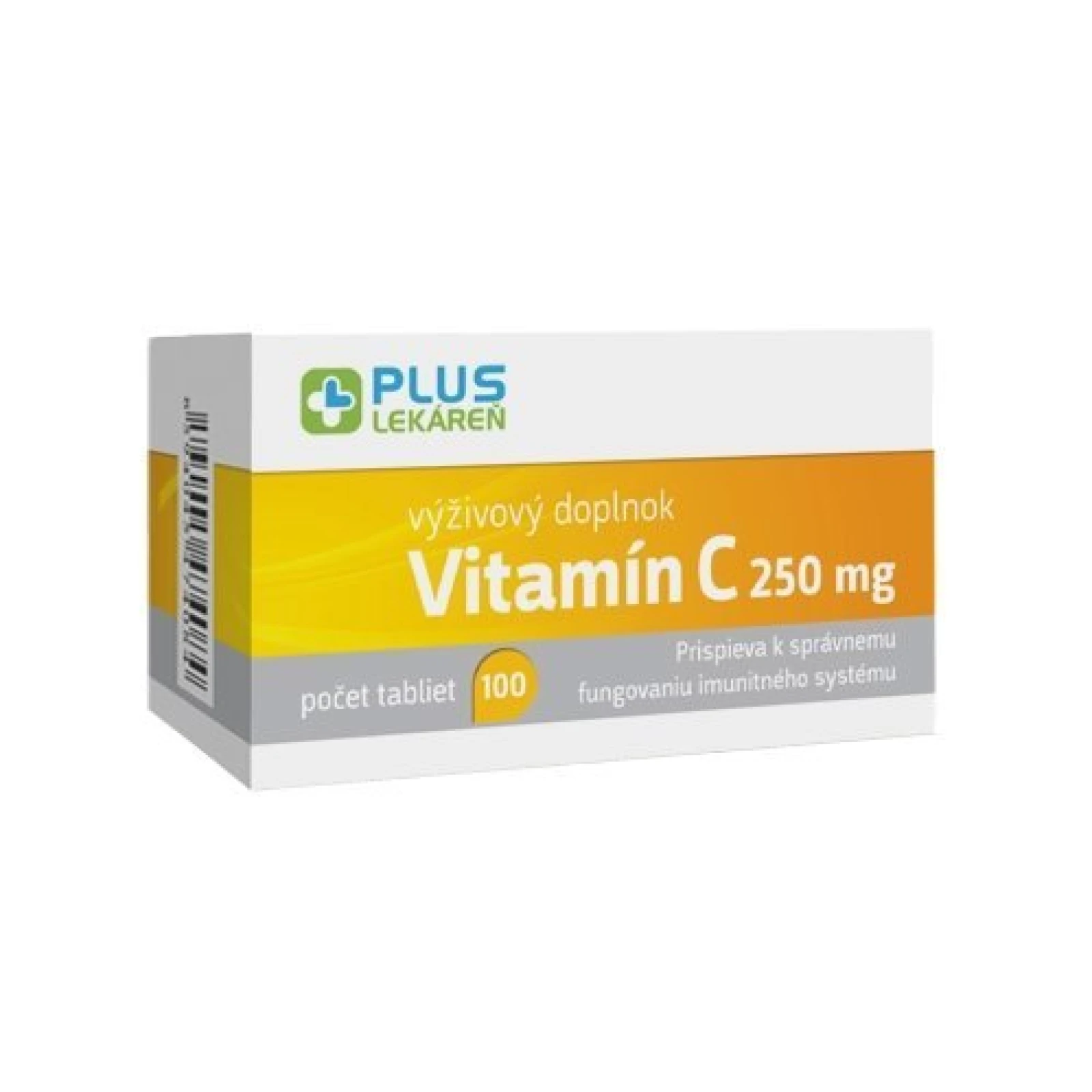 Plus Lékáreň Vitamín C 250 mg 100 tabliet · záber 1
