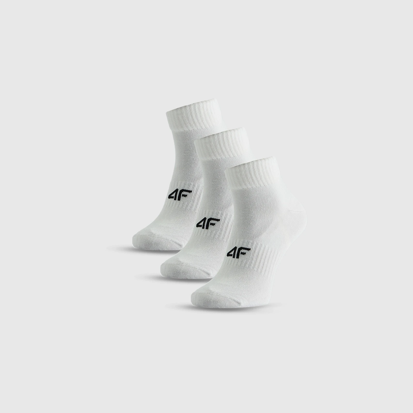 Dlouhé ponožky (3-pack) pánské - bílé · záber 1