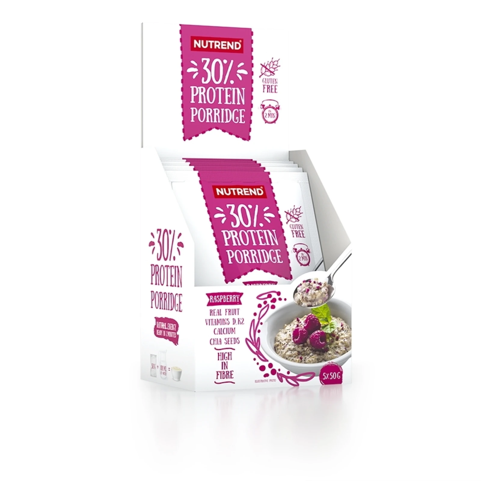 Nutrend Protein Porridge 5x50g čokoláda · záber 2