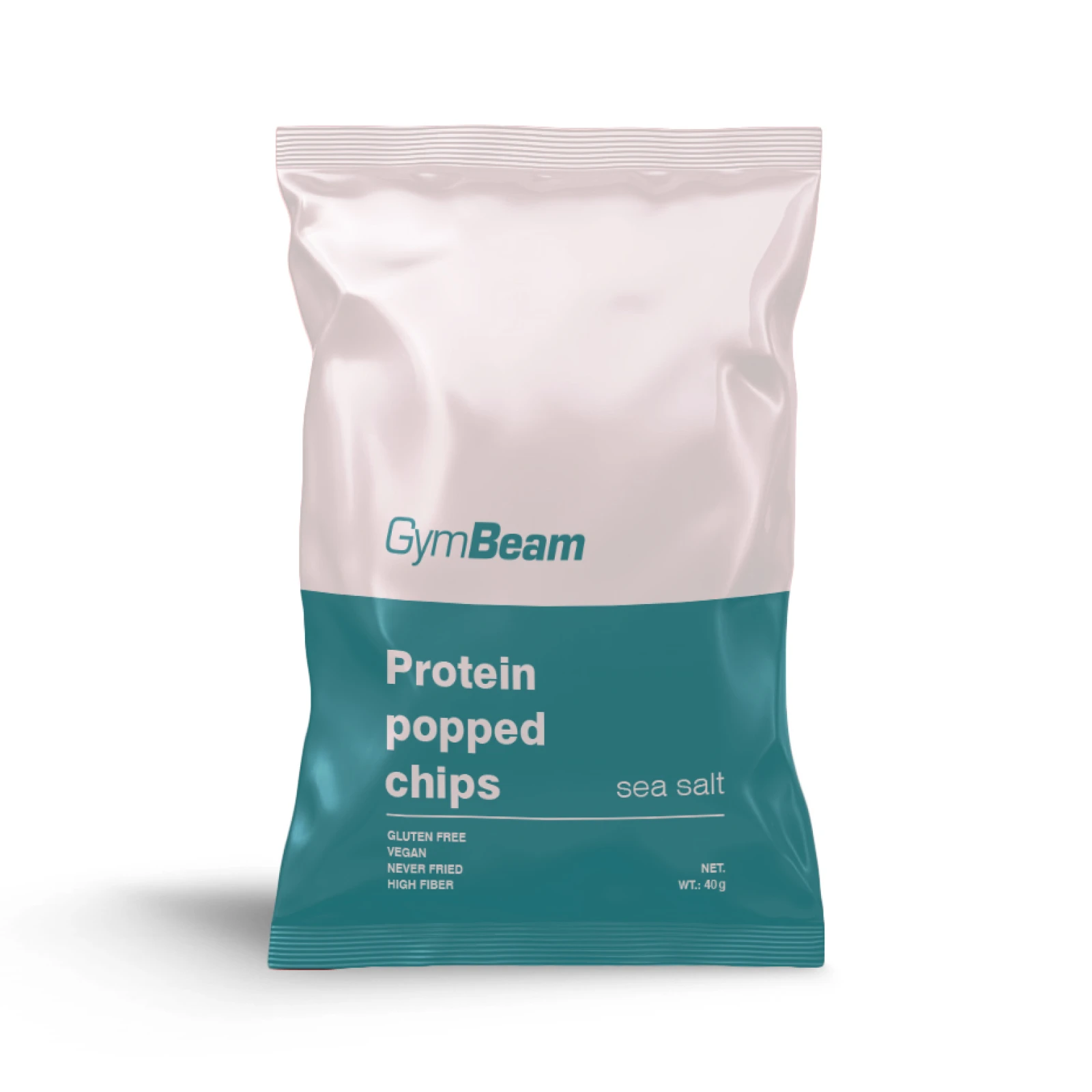 Proteinski chips - GymBeam - Okus: Morska sol | Težina: 0,04 g | Pakiranje: 40 g · záber 1