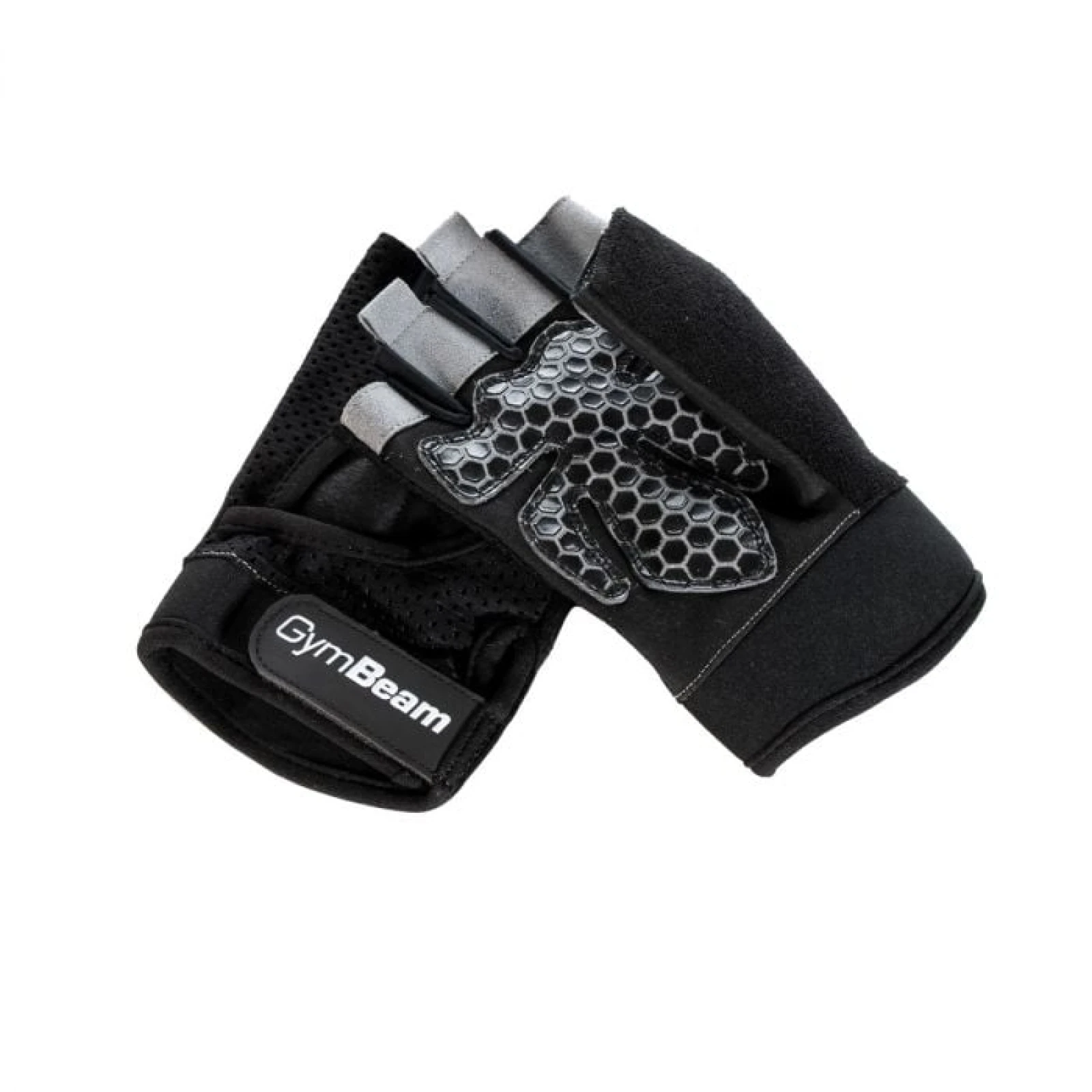 Ръкавици за фитнес Grip Black - GymBeam - Размер: S | Тегло: 0,042 g | Опаковка: 300 · záber 1