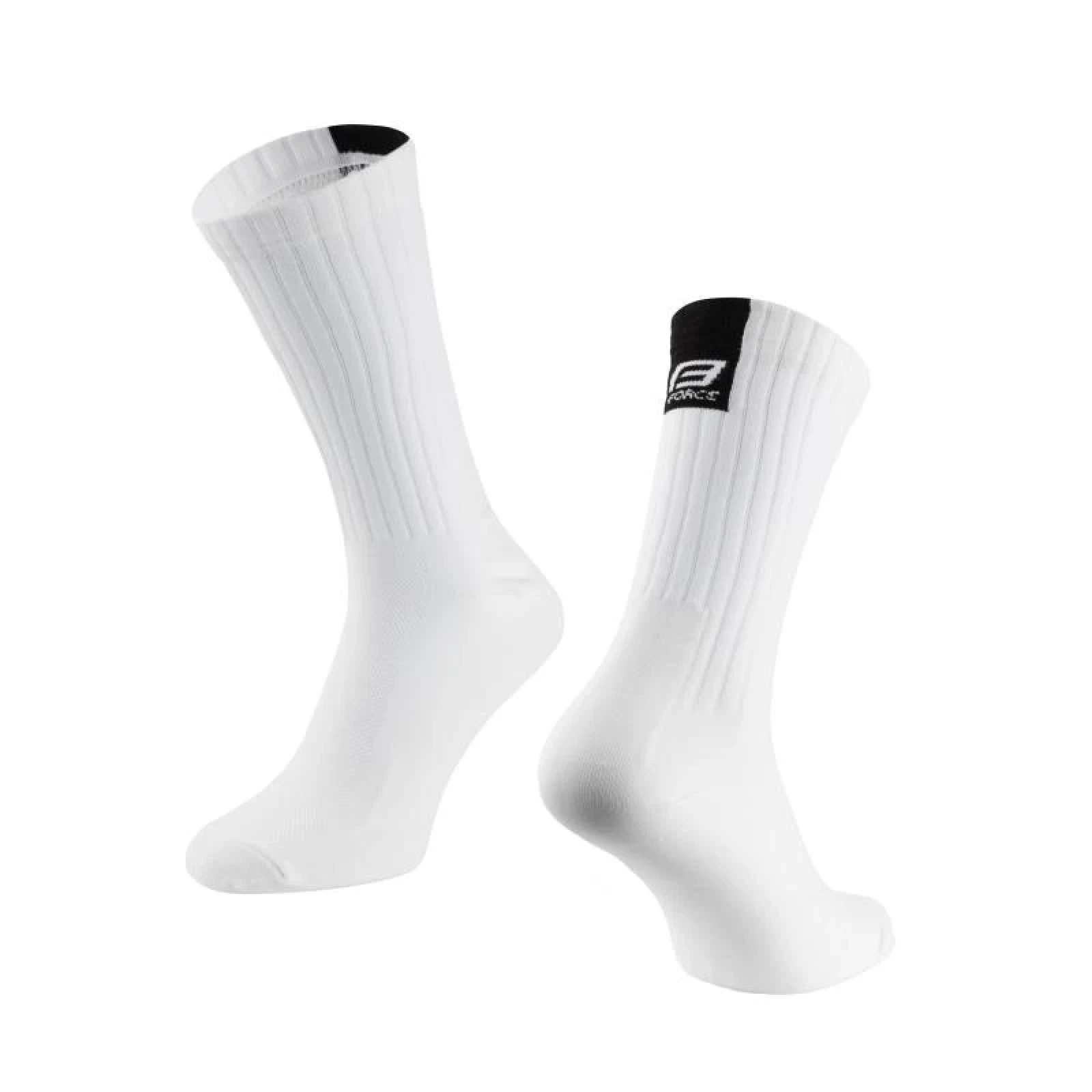 Force Ponožky RIBBON bílé - Barva: Biela · záber 1