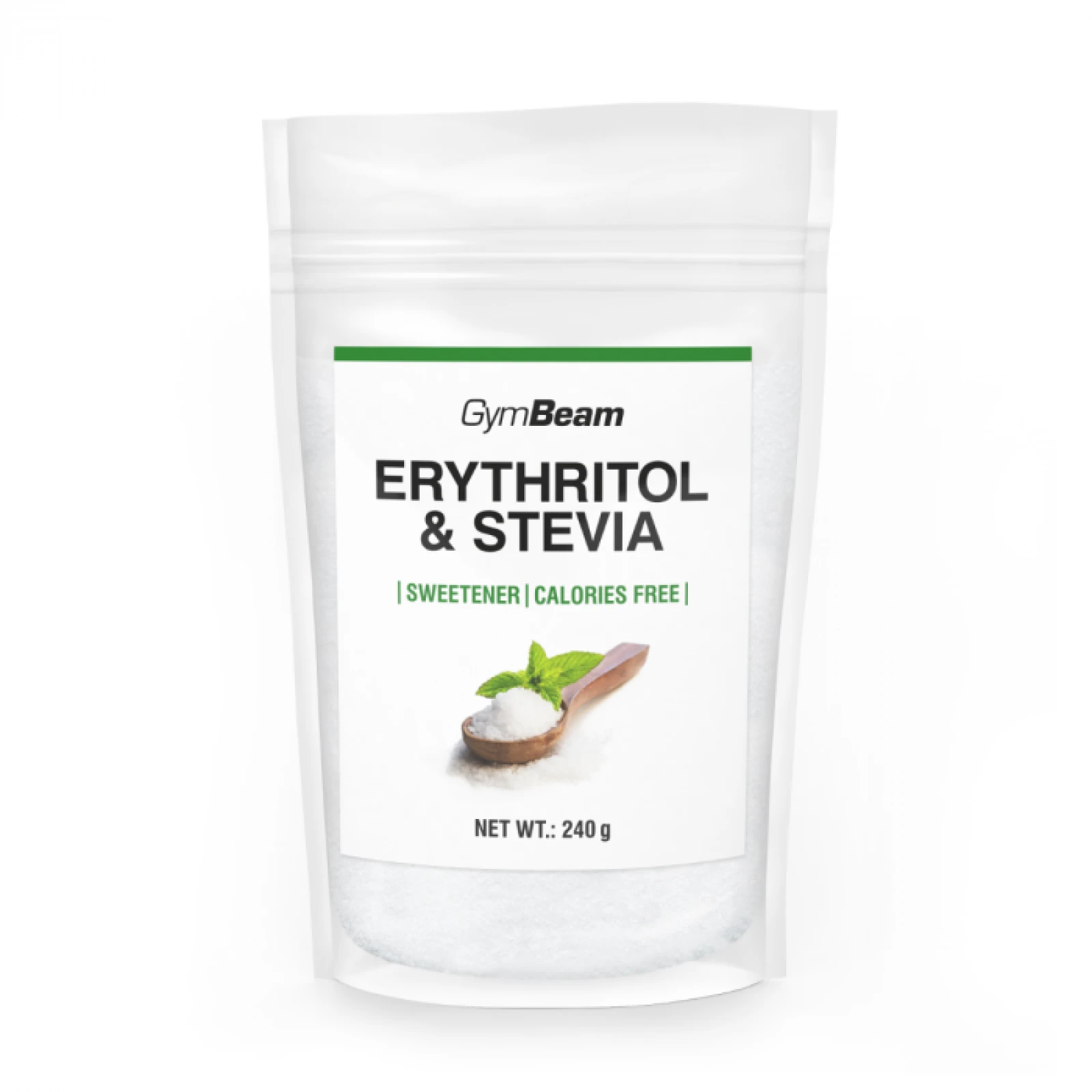 Подсладител еритритол и стевия - GymBeam · záber 1