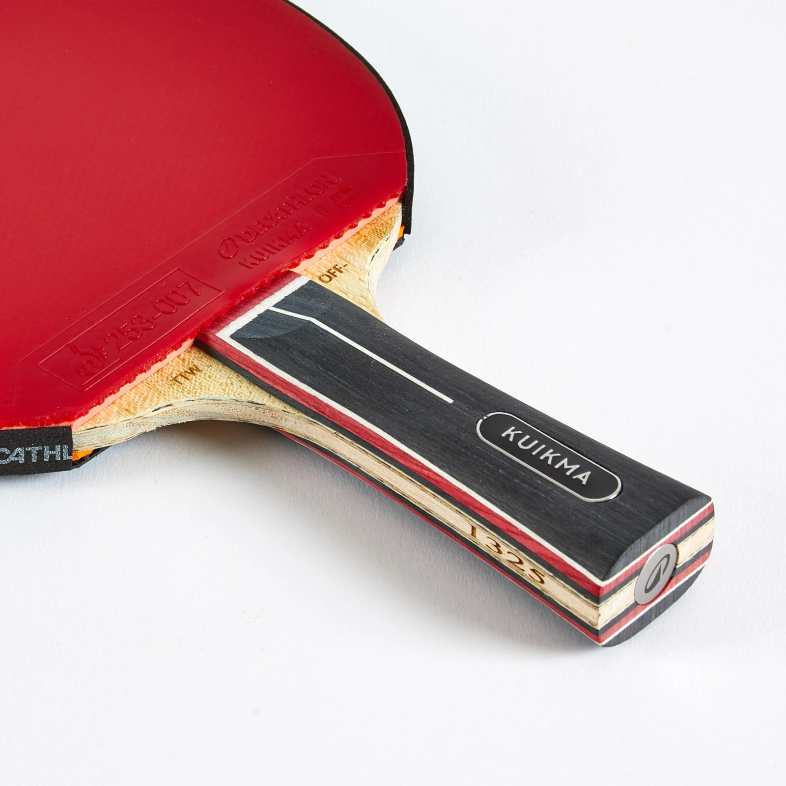 KUIKMA Stolnotenisová raketa TTR 930 Spin H-Carbon 7* ITTF pre kluby Shakehand · záber 2