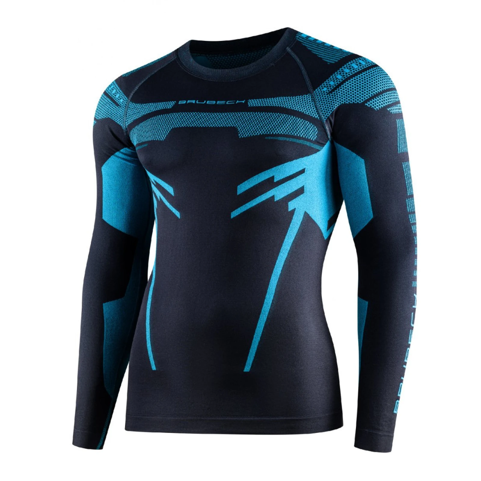 Brubeck Dry s dlhým rukávom Graphite/Blue - XXL · záber 3