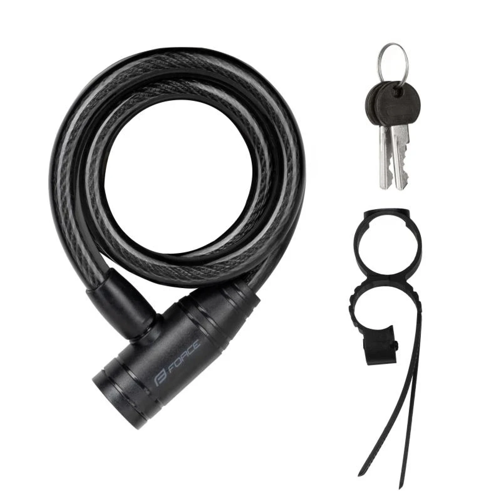 Force Zámek PRIM S12/800mm, černý · záber 1