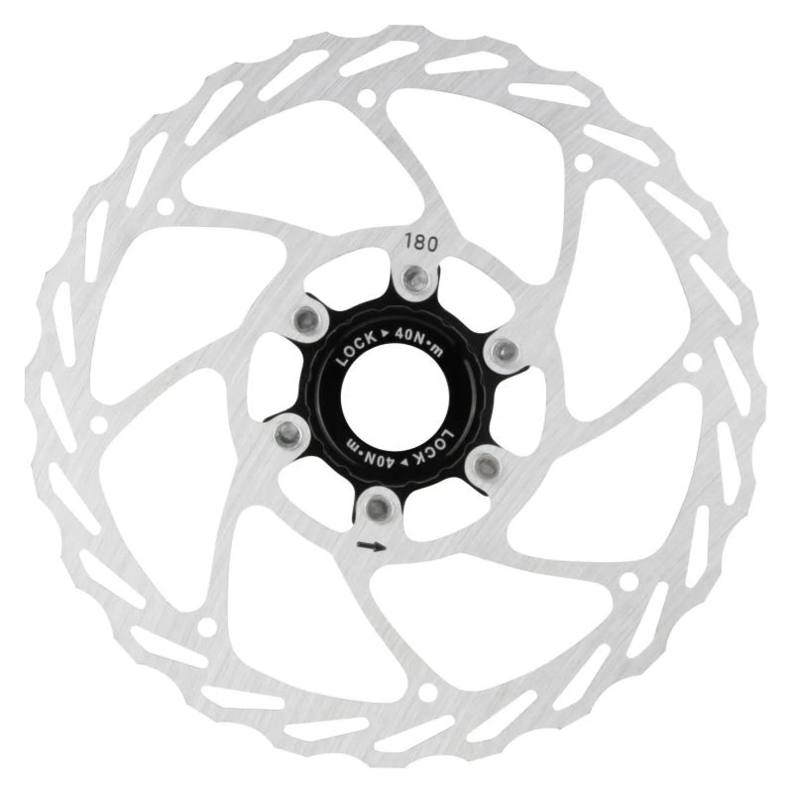 Force Kotouč brzdový 180 mm, CENTER LOCK, stříbrný · záber 1