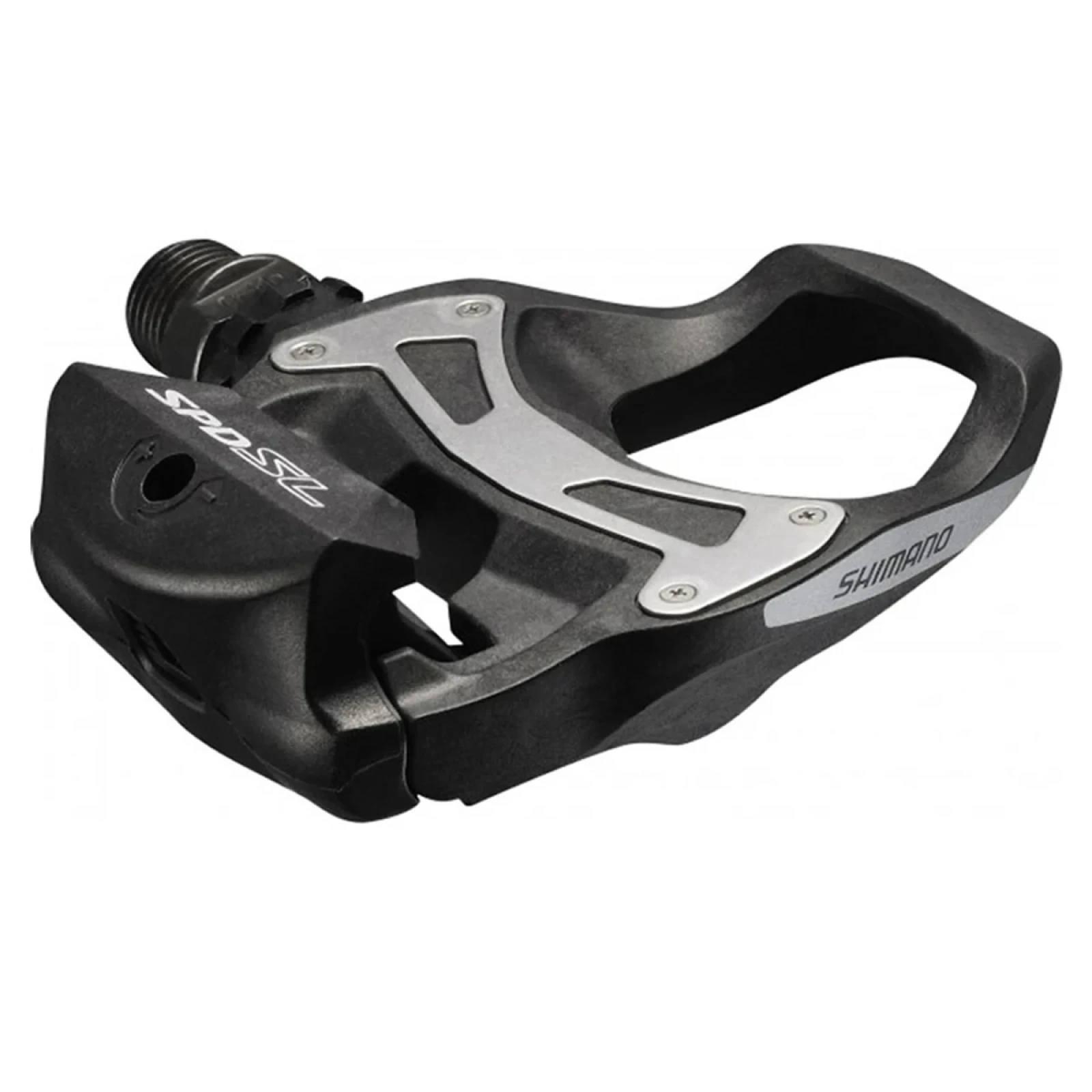 Shimano pedály SPD-SL PD-R550L černé s kufry SM-SH11 v krabičce · záber 2
