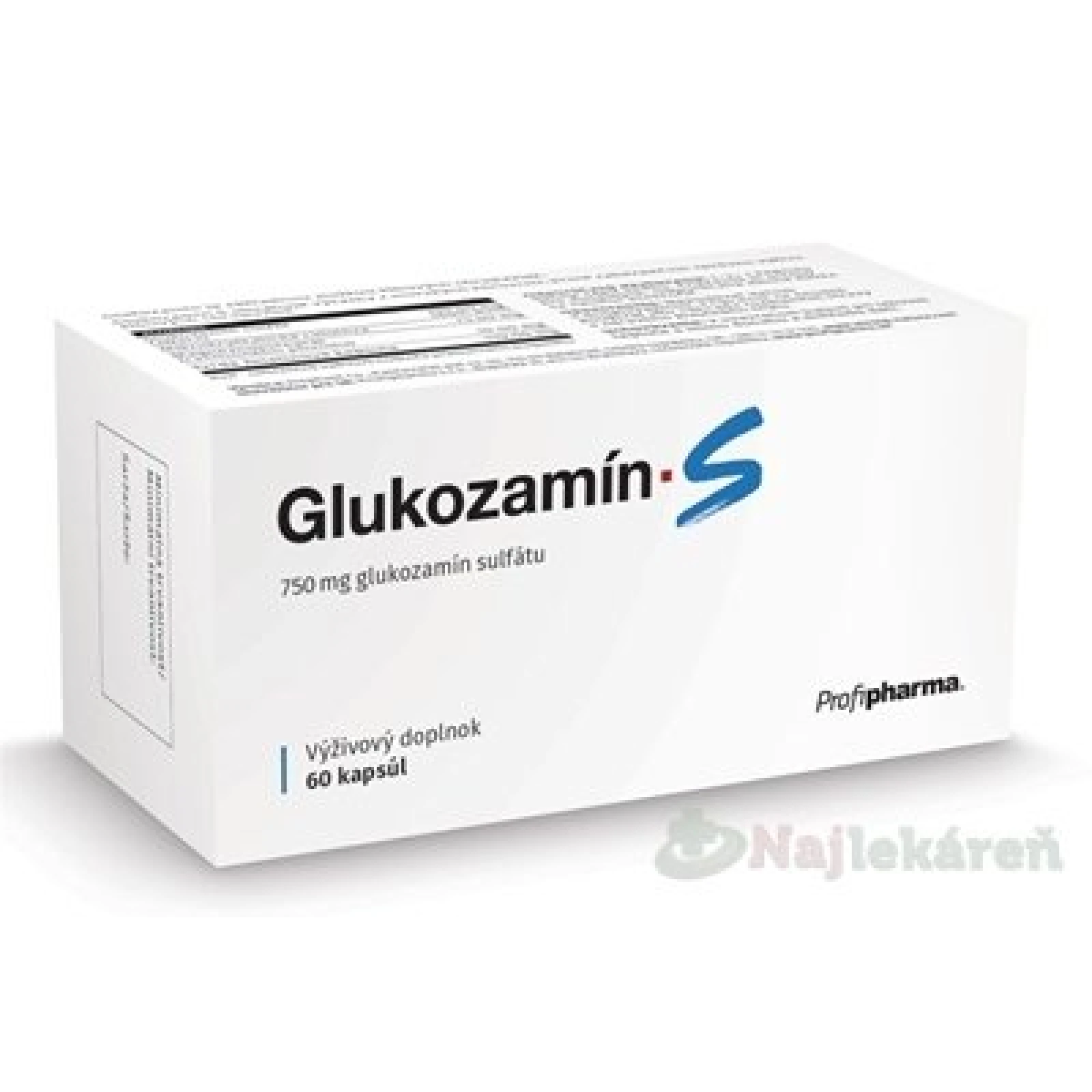 Profipharma Glukozamín S 60 kapsúl · záber 1