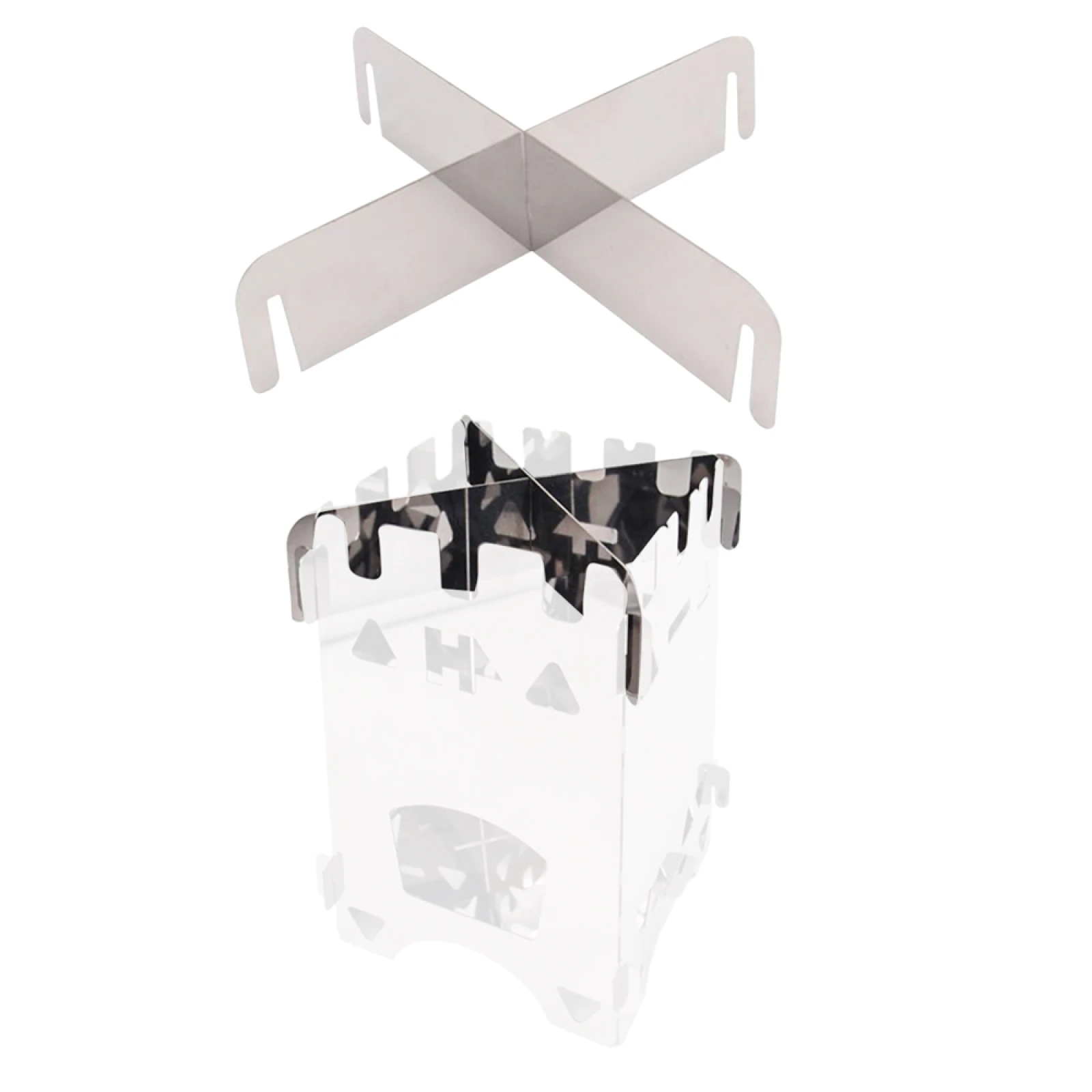 4HEAT Skládací nástavec pro dřívkový vařič Stove v.2 · záber 1