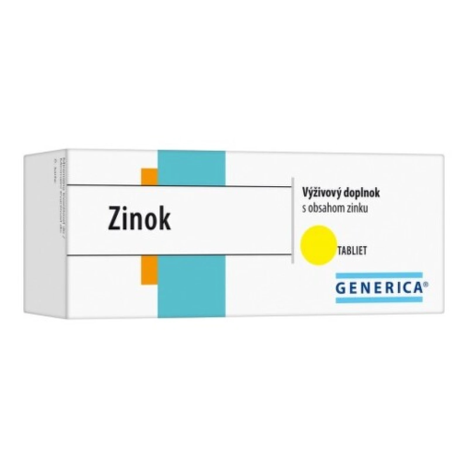 GENERICA Zinok 25 mg 90 tabliet · záber 1