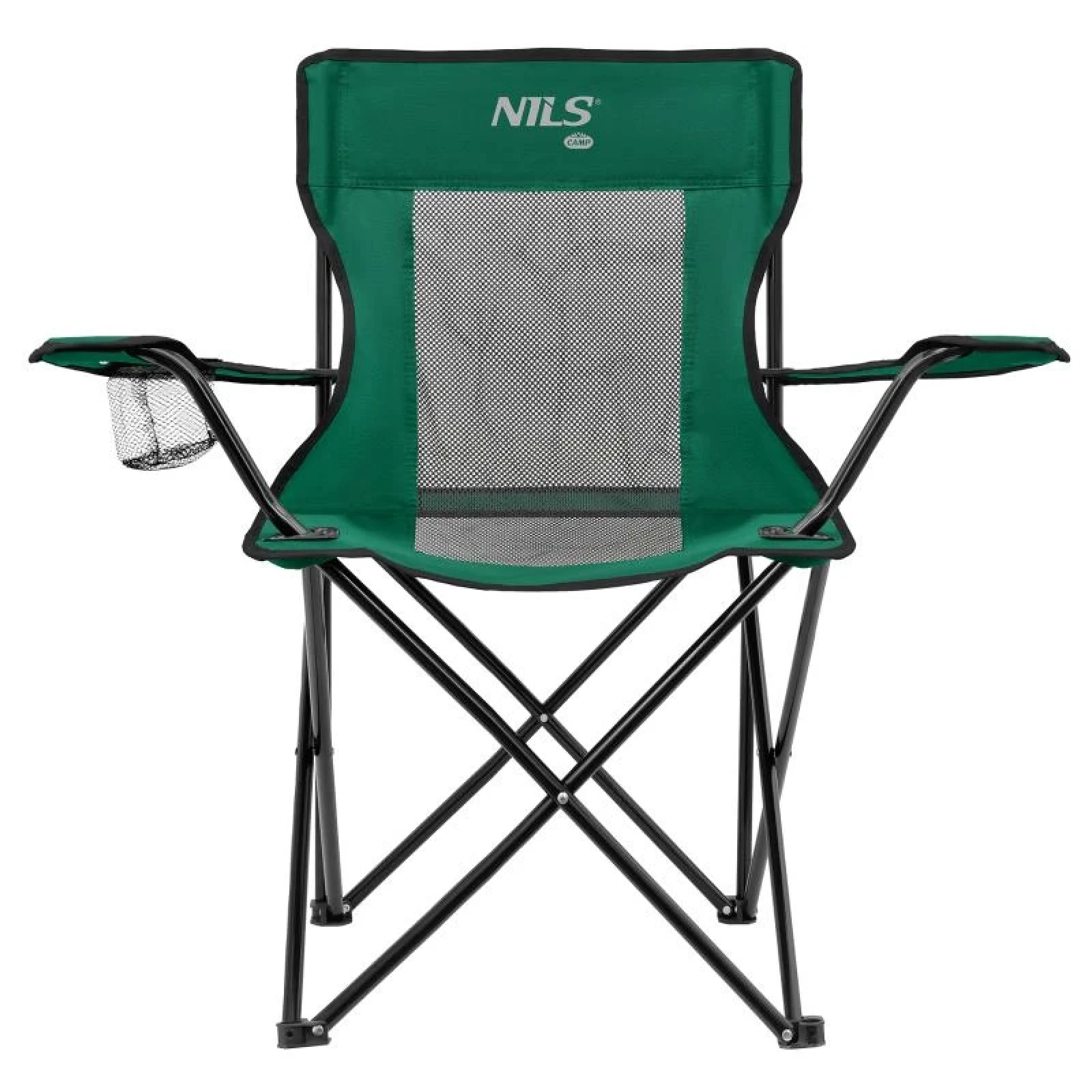 Nils Turistické křeslo Camp NC3302 zelené/černé · záber 1