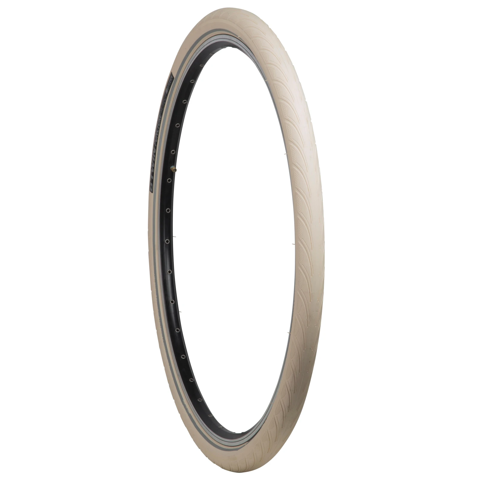 BTWIN Plášť mestského bicykla PROTECT 700 x 42/ ETRTO 5 44-622 biely . · záber 2