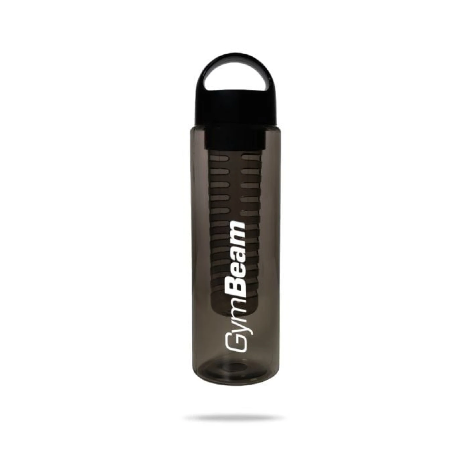 Спортна бутилка с инфузер All-Black 700 ml - GymBeam · záber 1