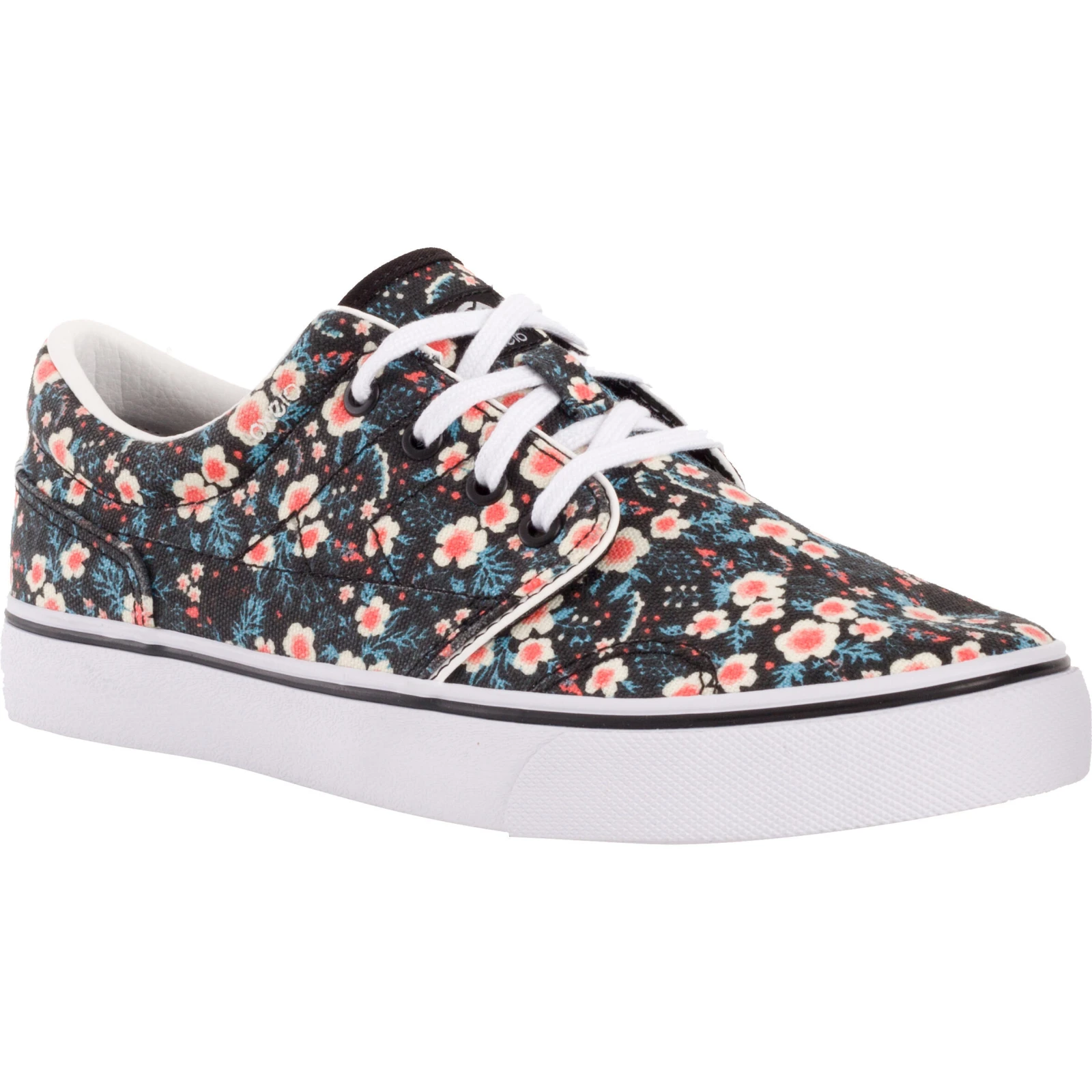 OXELO Nízka obuv Vulca 100 Canvas L pre dospelých na skateboard a longboard Flowers 39 · záber 1