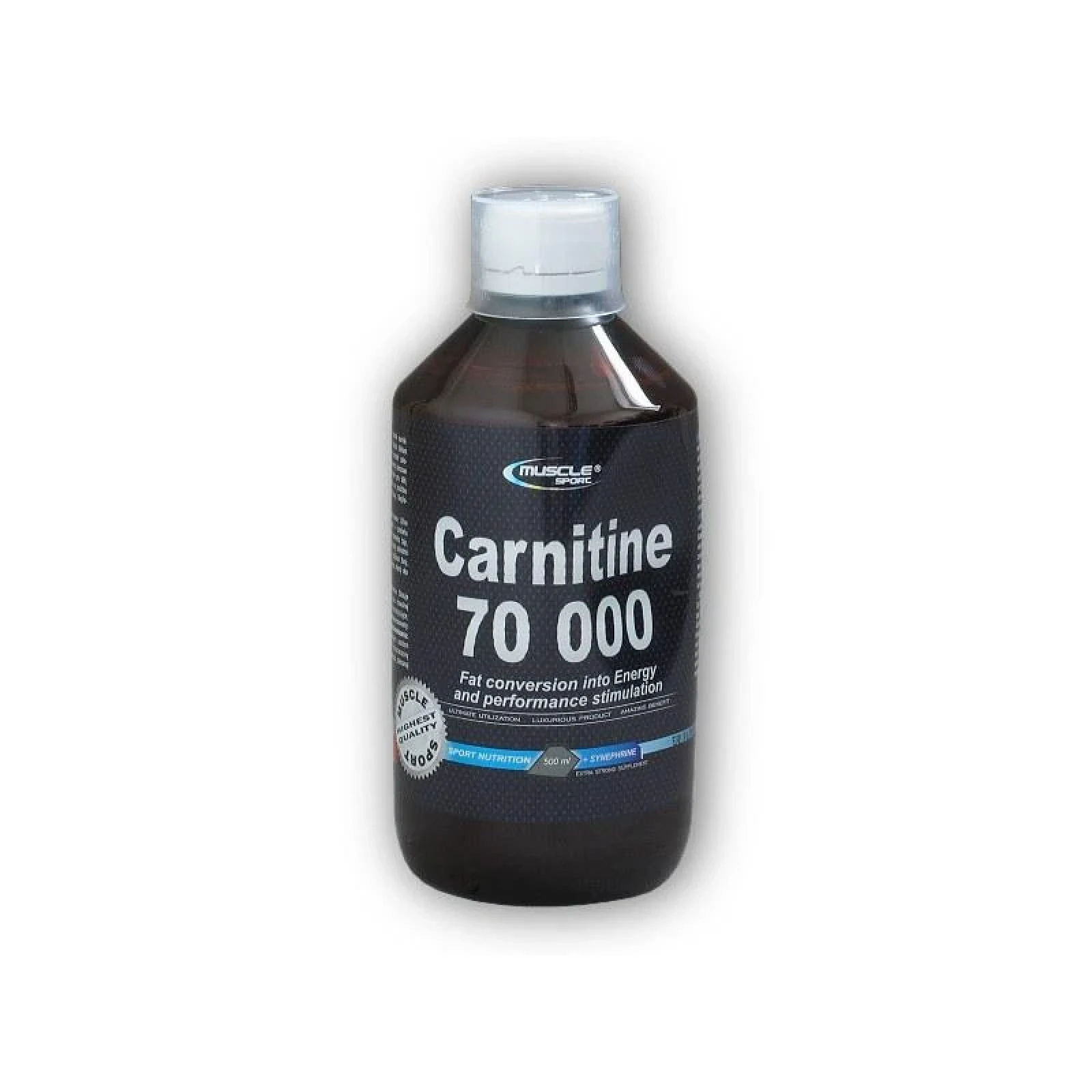 Musclesport Carnitine 70000 + synephrine 500ml · záber 1