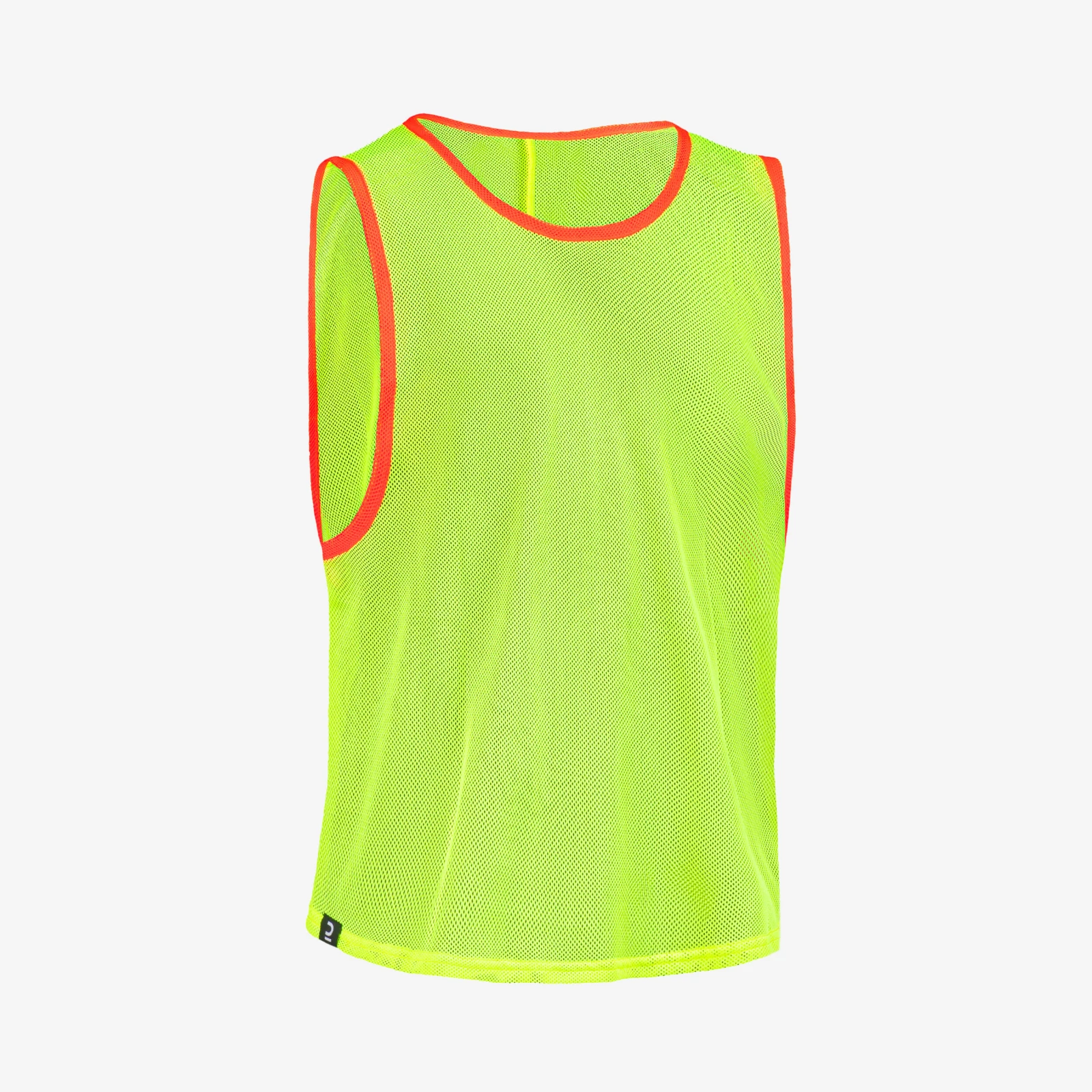 KIPSTA Detský rozlišovací dres na kolektívne športy žltý reflexný jedna veľkosť · záber 1