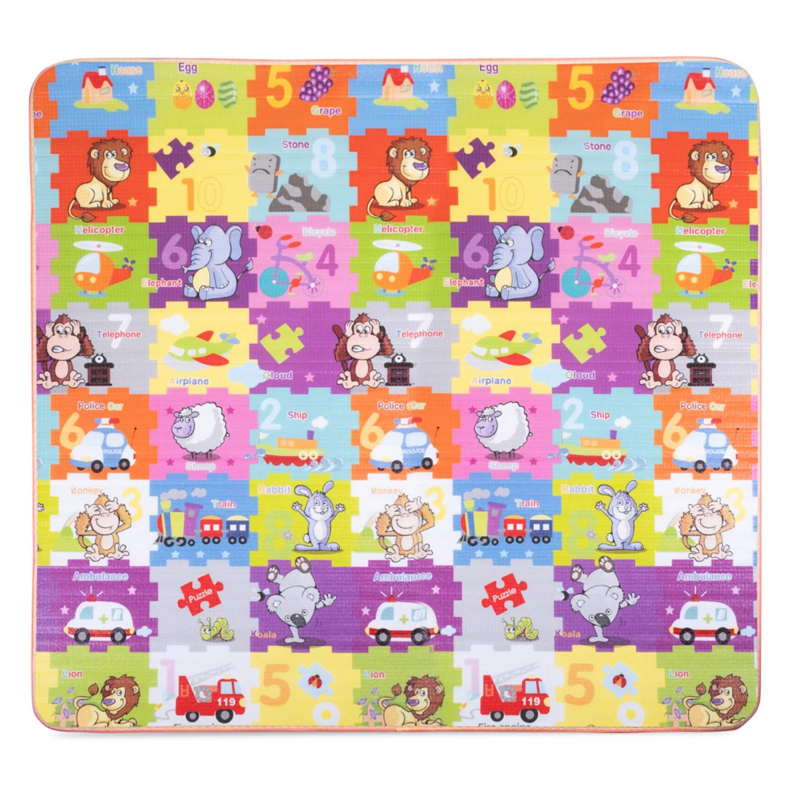 Rolovateľná detská podložka inSPORTline Lhotino 200x180x1,5 cm - Pohlavie: Detské · záber 3