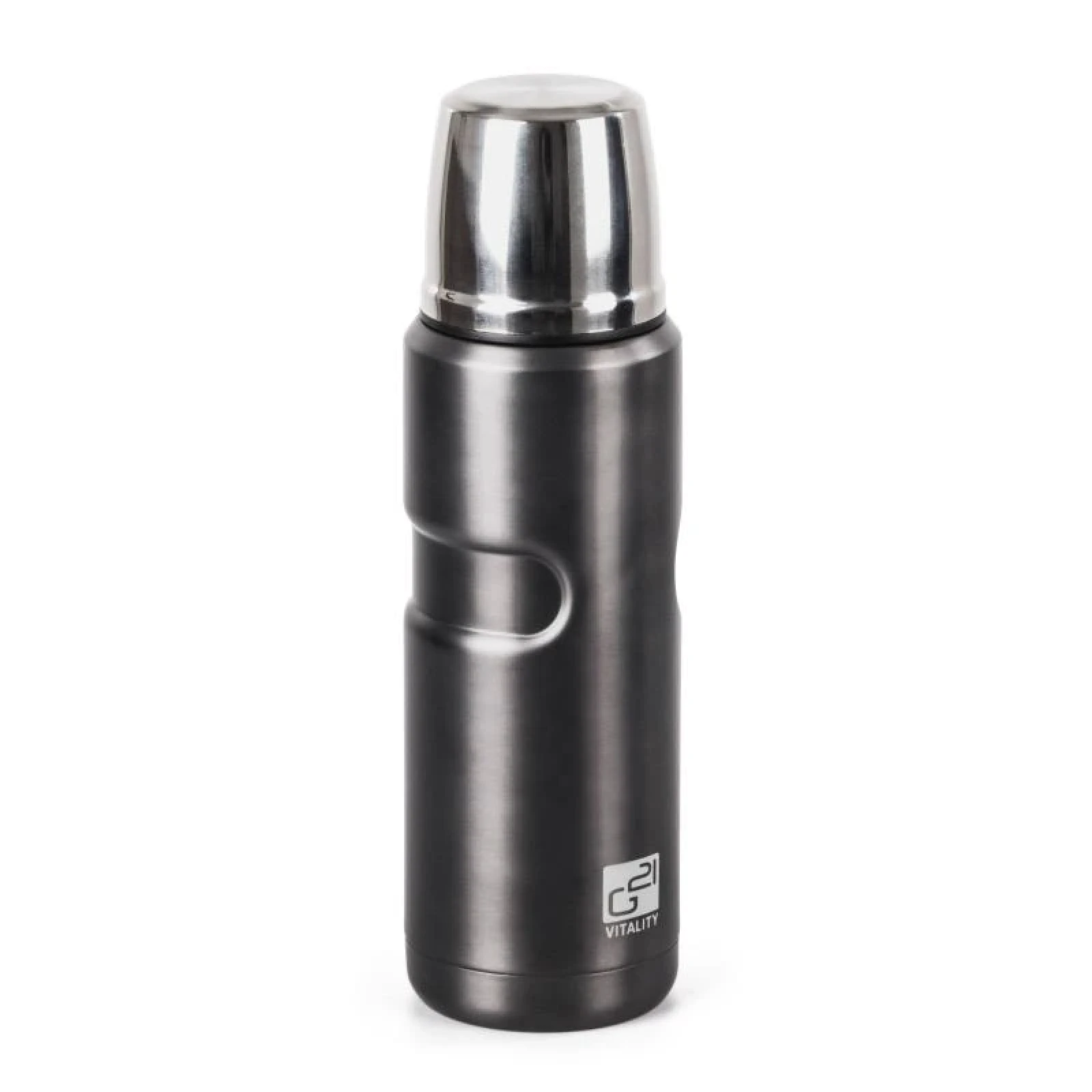 G21 Termoska na pití, 500 ml, ocelově šedá · záber 1