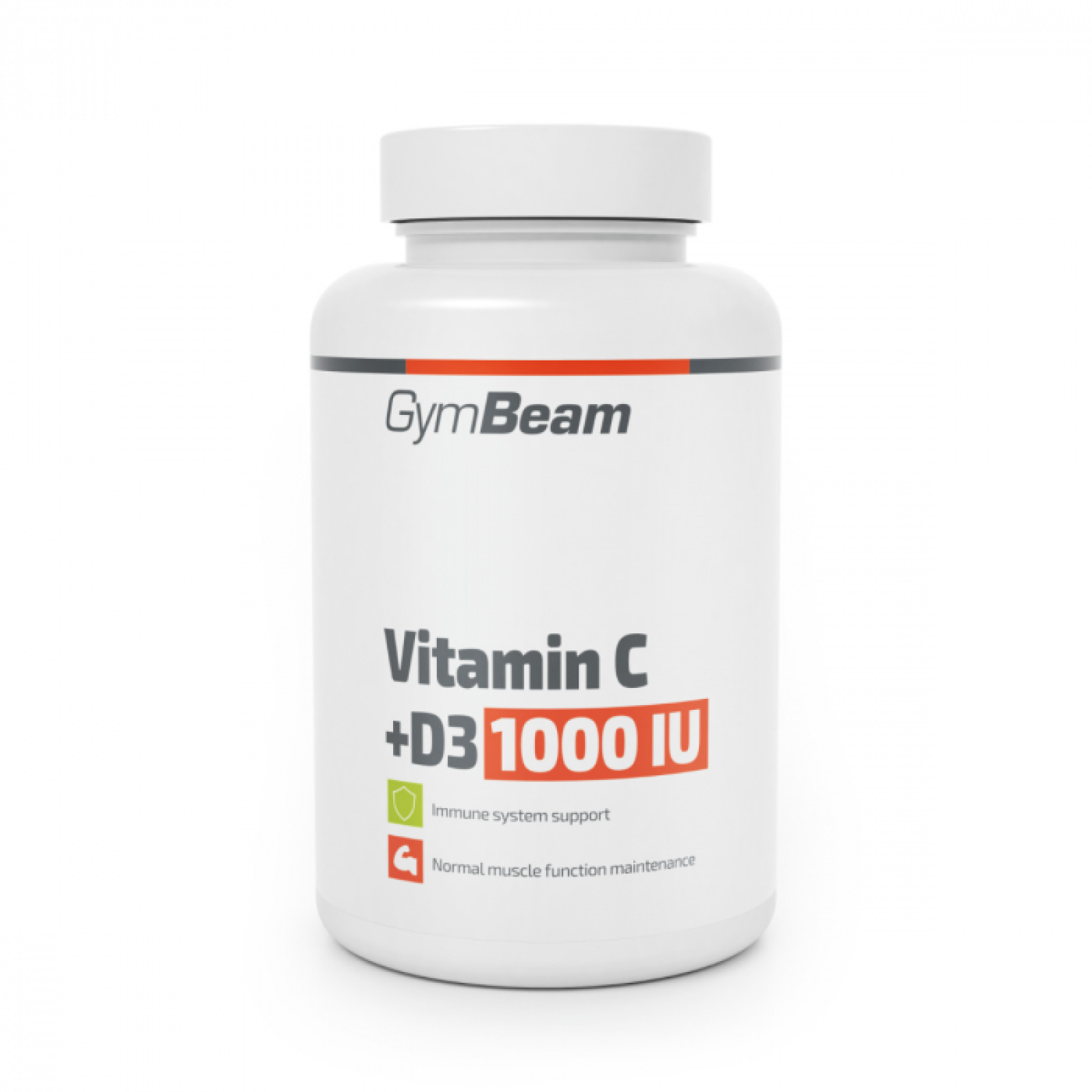 GymBeam Vitamín C + D3 1000 IU · záber 1