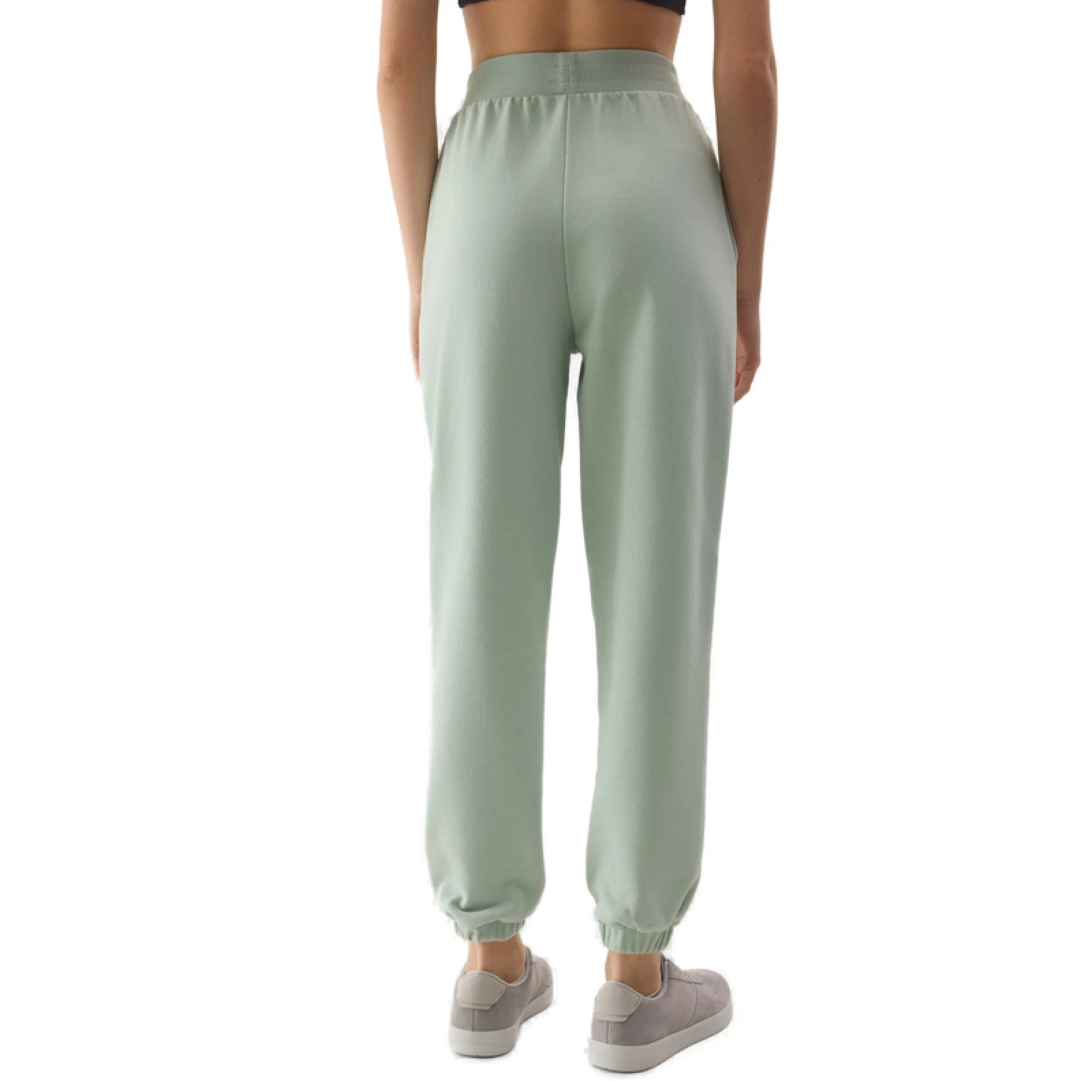 Dámske tepláky 4F TROUSERS-4FWSS24TTROF666-42S-LIGHT GREEN · záber 3