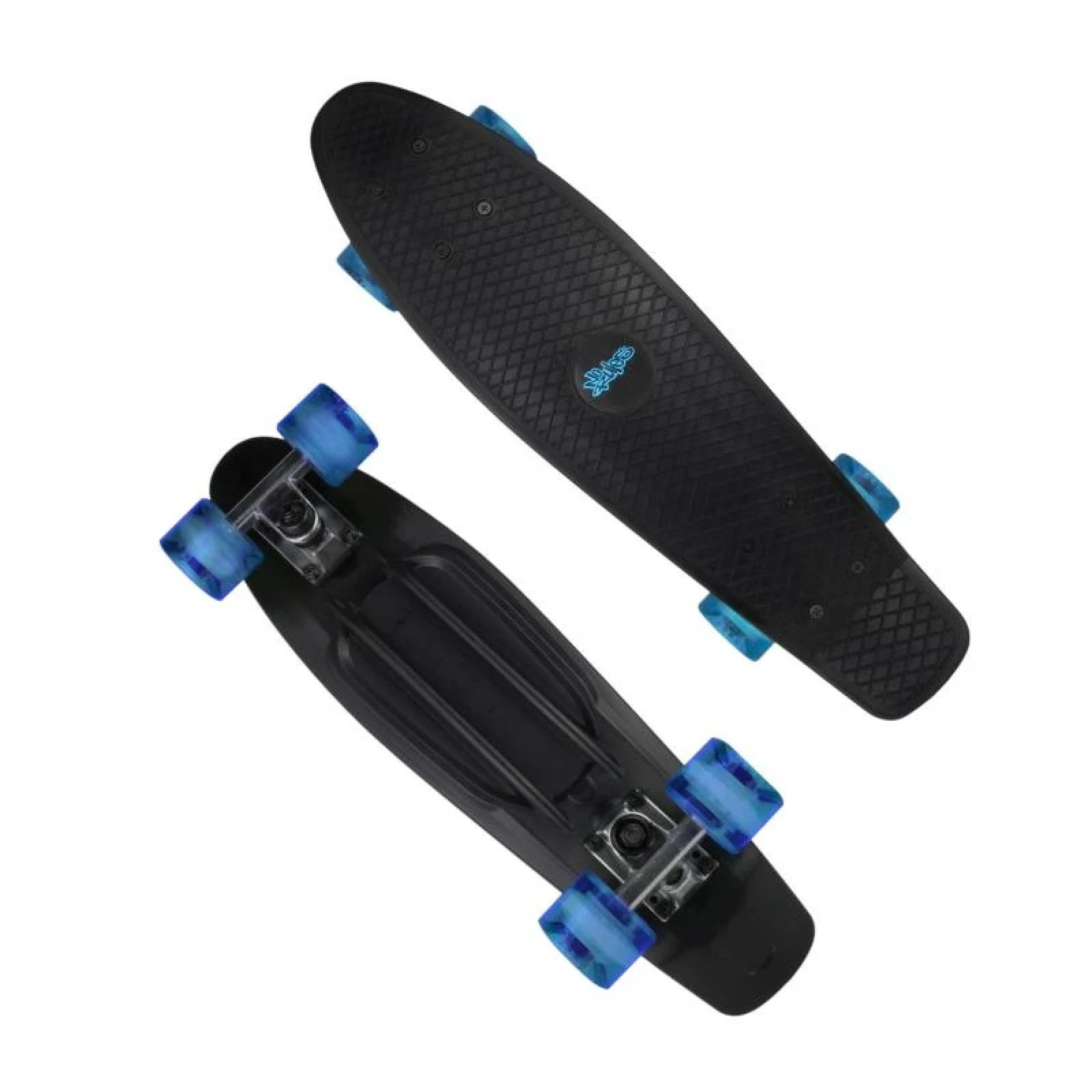 Muuwmi NoRules Skateboard ABEC 5 FUN černo modrý · záber 1