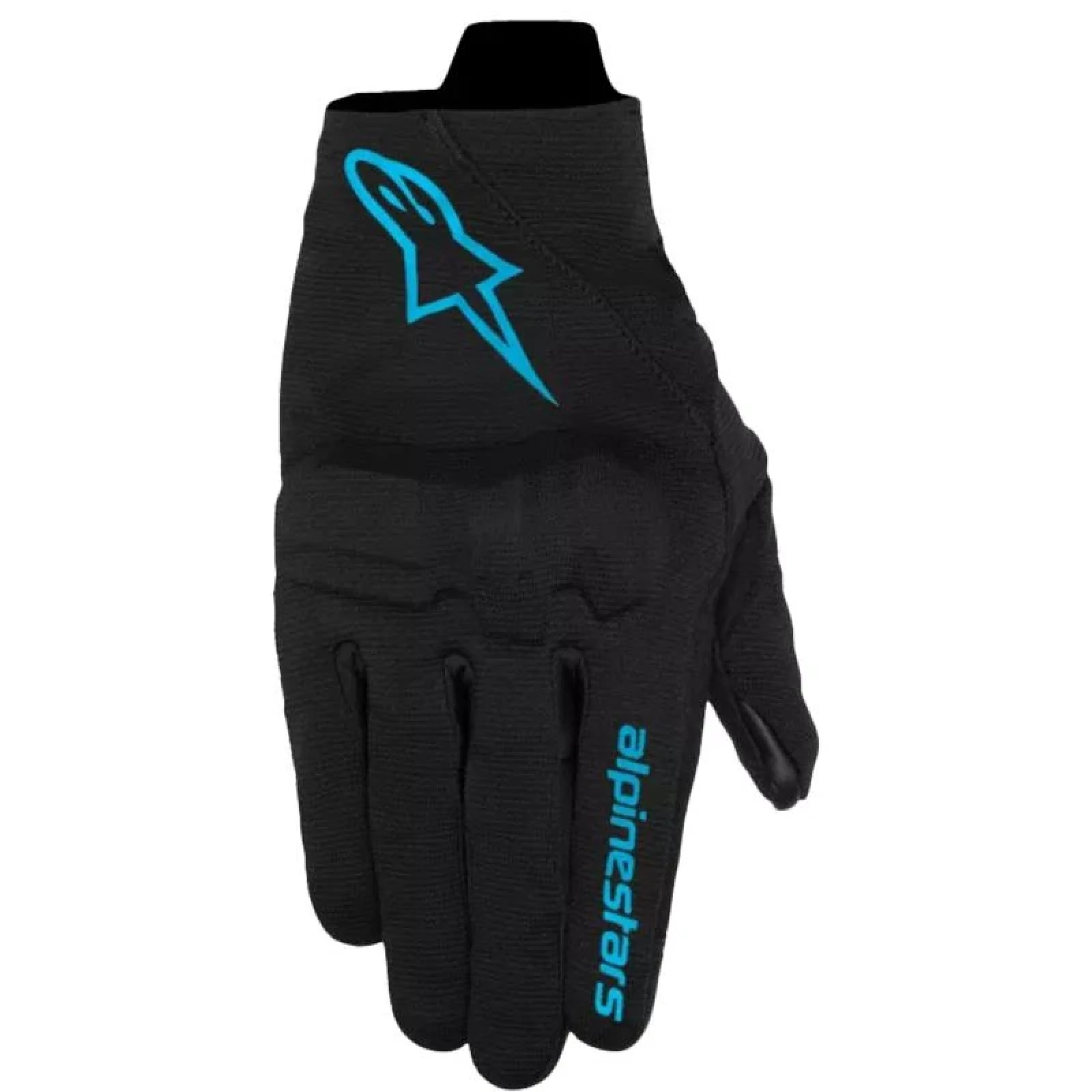 Alpinestars Dámské rukavice na motorku Reef V2 černo-modré - Velikost: S | Barva: čierna · záber 1