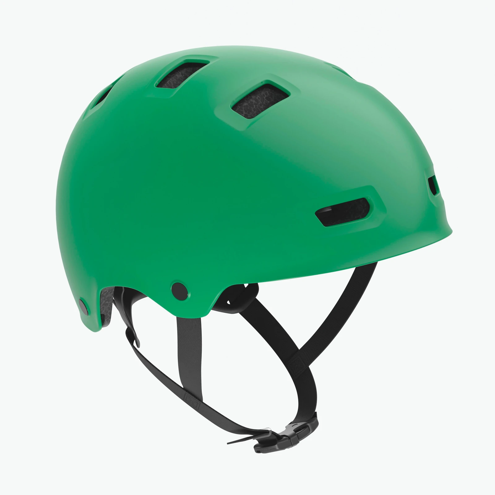 BTWIN Detská cyklistická prilba Move 500 47 – 59 cm zelená XS (47-52 cm) · záber 1