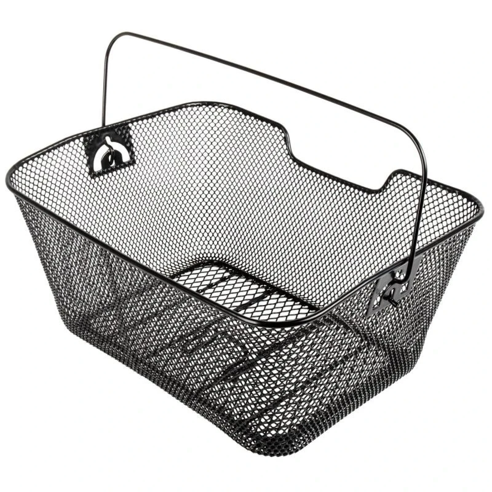 Nexelo Koš na nosič 40X30X18 černý s rukojetí · záber 1