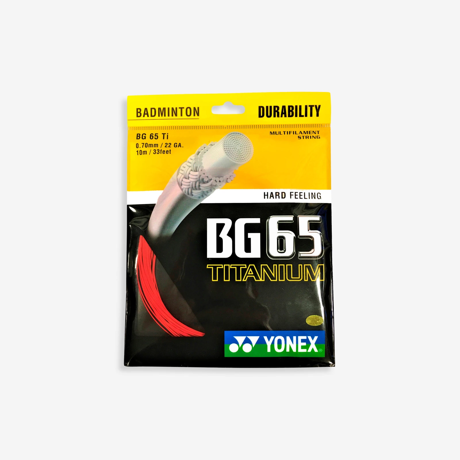 YONEX Výplet BG 65 TI na bedmintonovú raketu červený ...... · záber 1