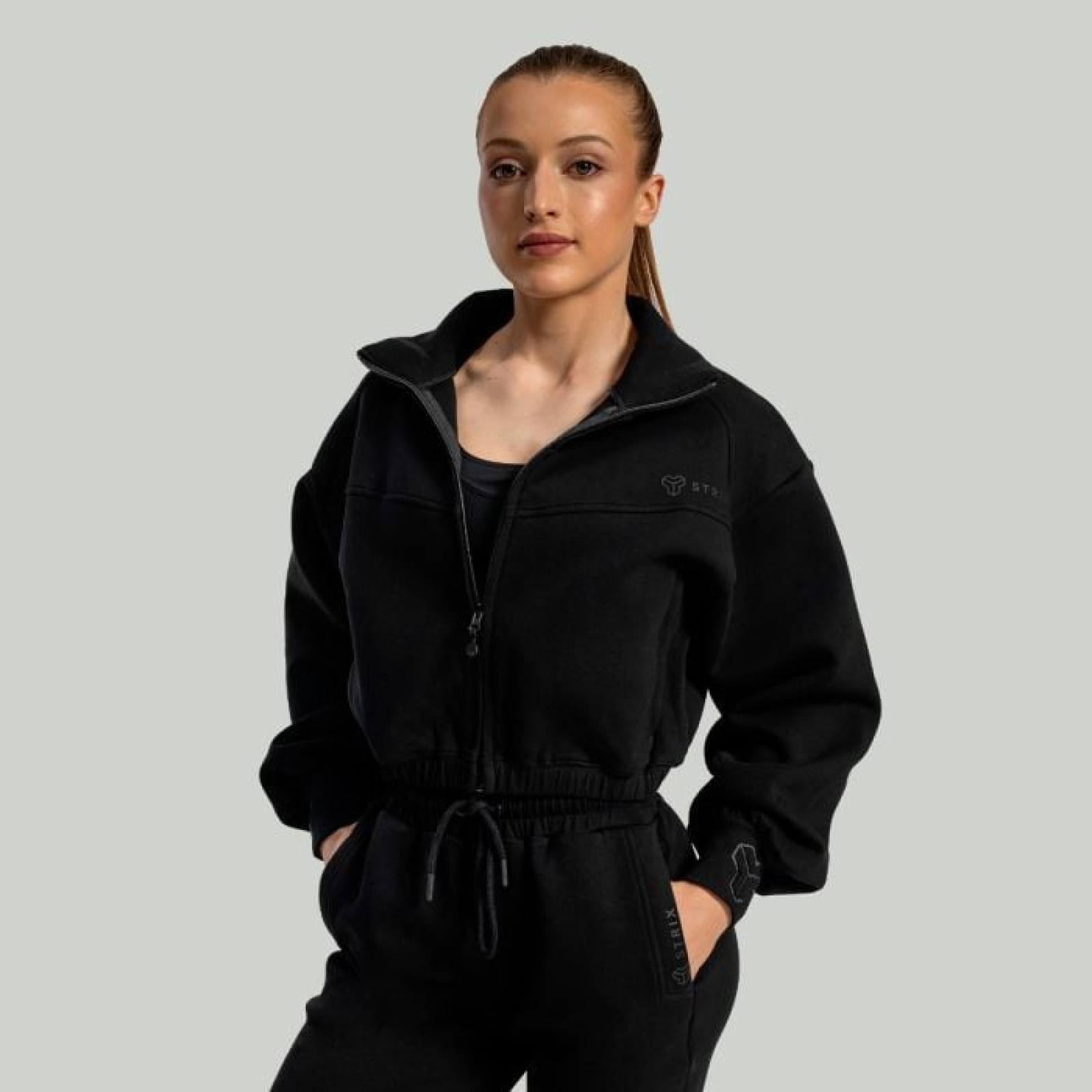 Dámska mikina Lunar Zip-Up Black - STRIX XLXL · záber 1