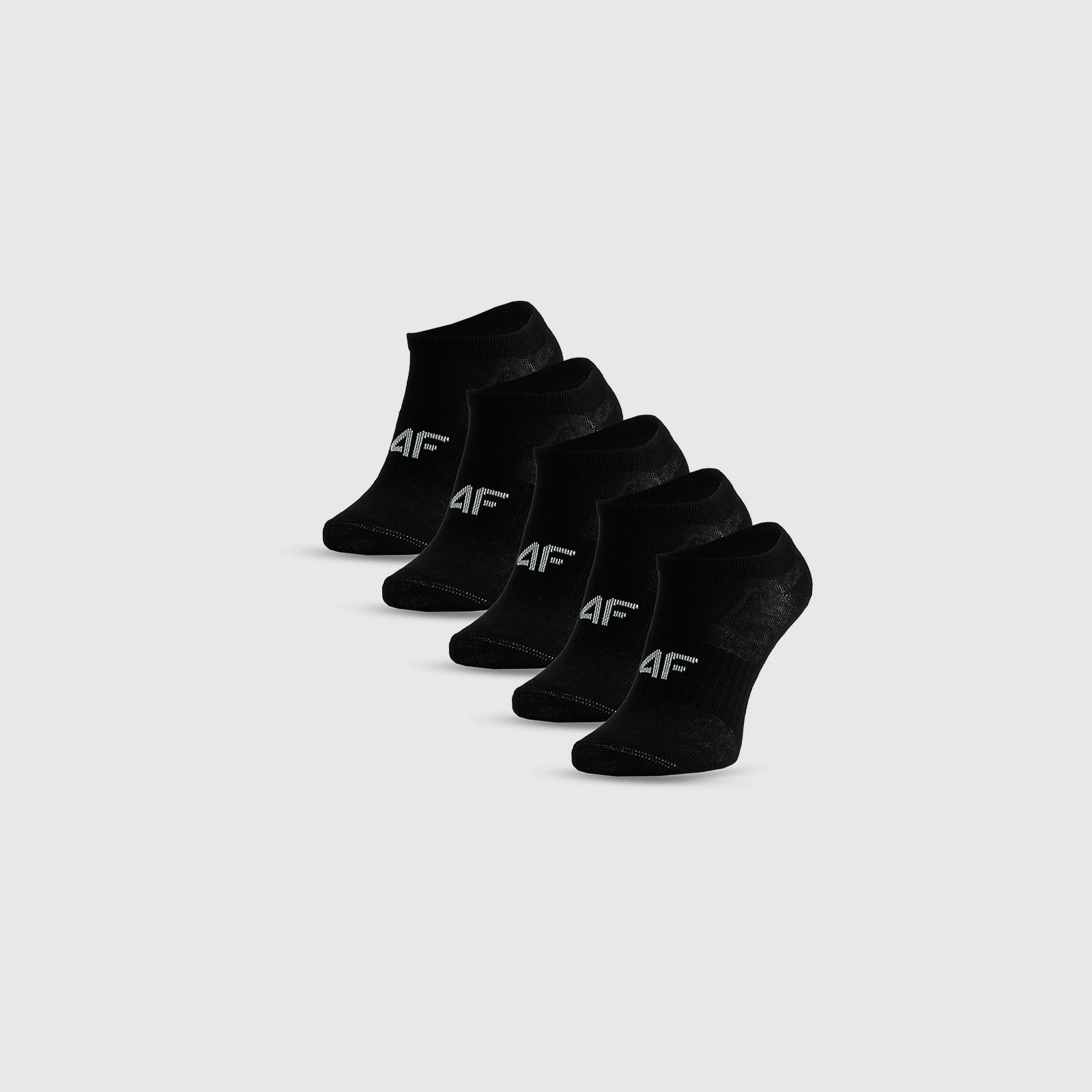 Krátké ponožky (5-pack) chlapecké - černé · záber 1