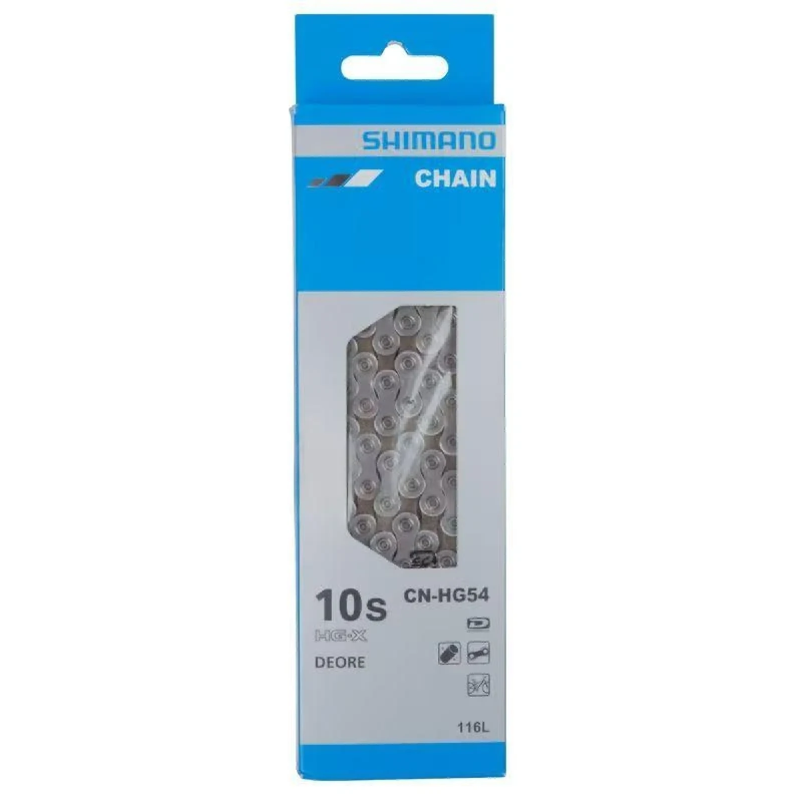 Řetěz na kolo DT SWISS Reťaz CN-HG54 10-kolo 116 čl. · záber 3