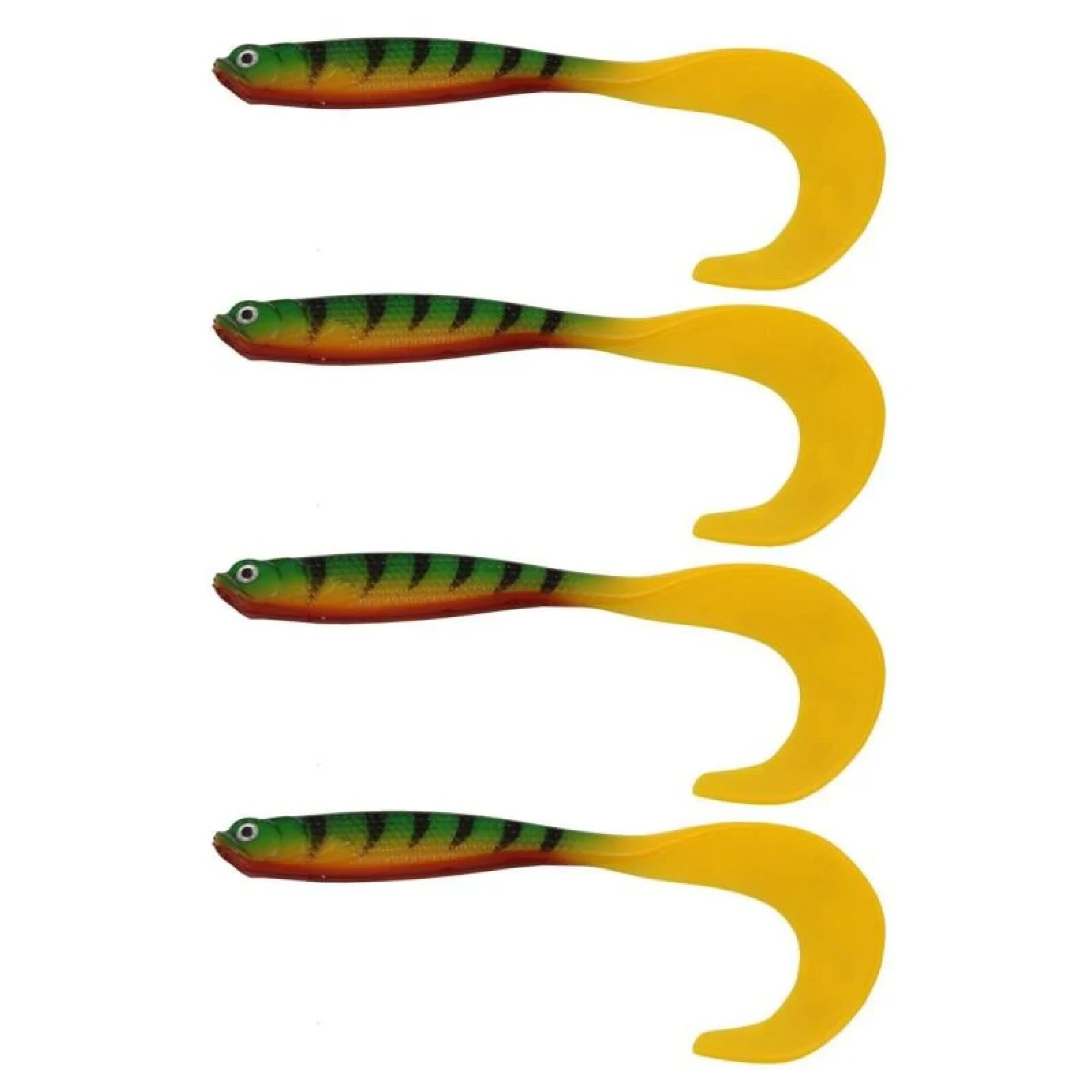 Merco Soft Bait 02 gumové nástrahy 4 ks · záber 1