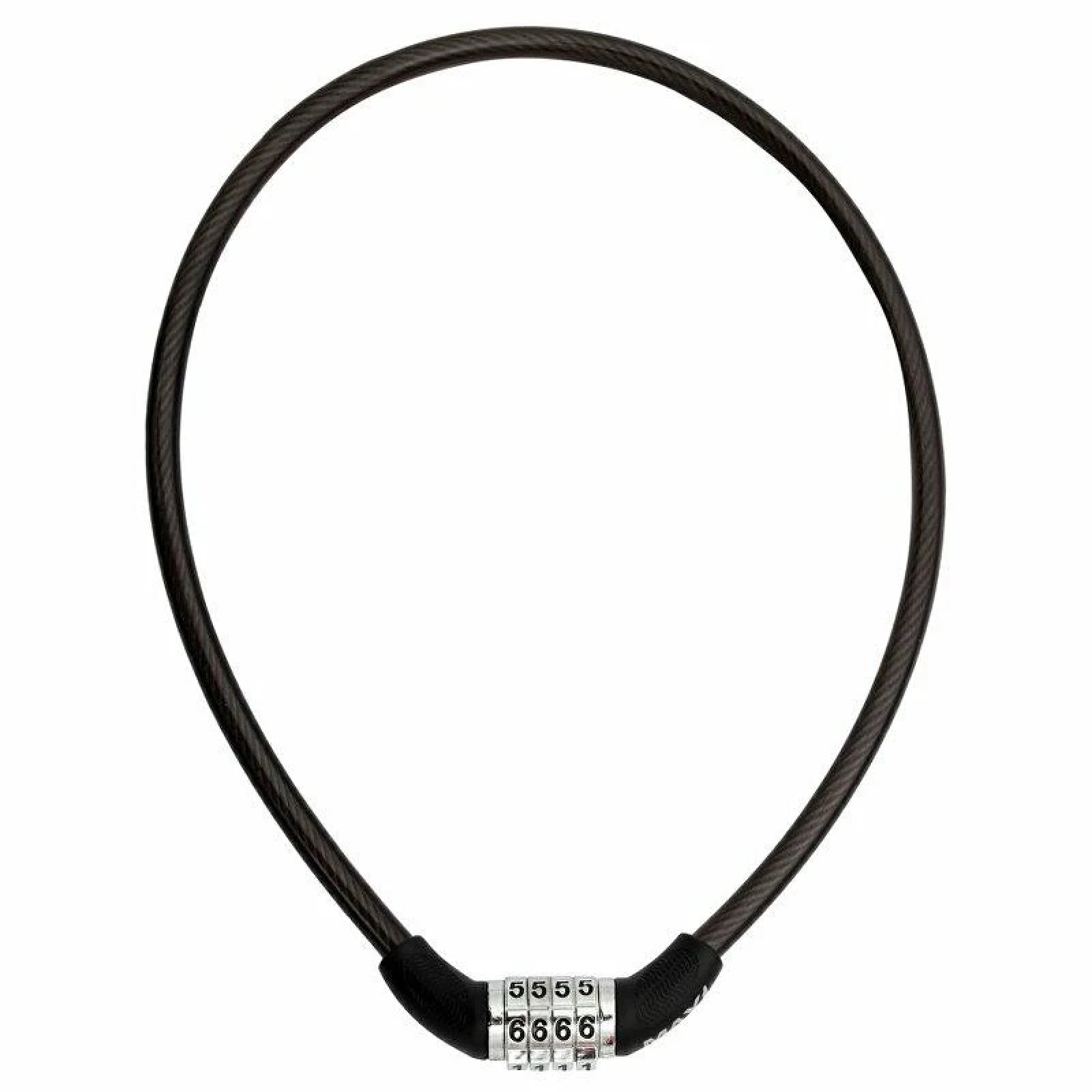 Max1 zámek lanko 650x8 mm černý kódový · záber 1
