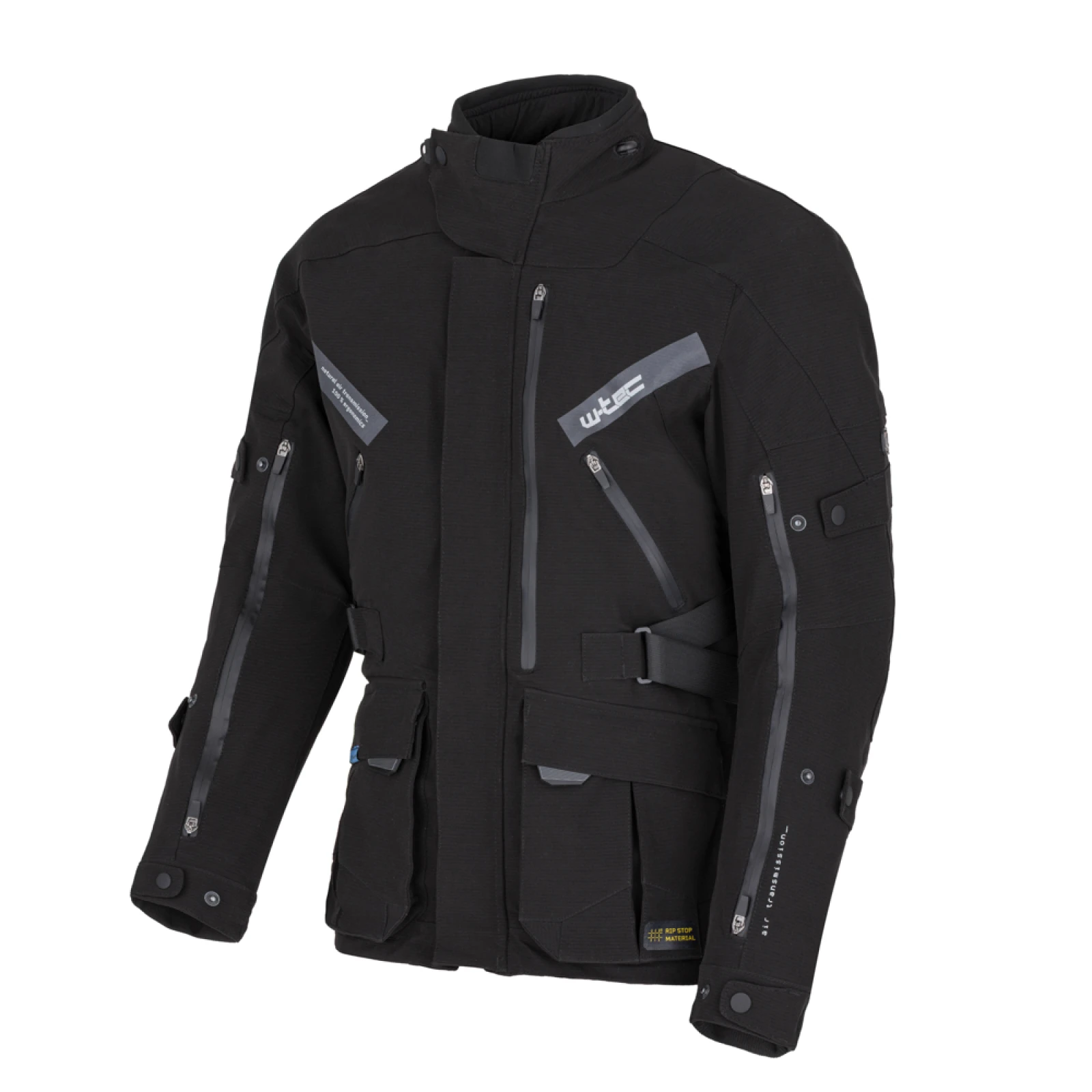 Moto bunda W-TEC Nykolas Farba čierna, · záber 4