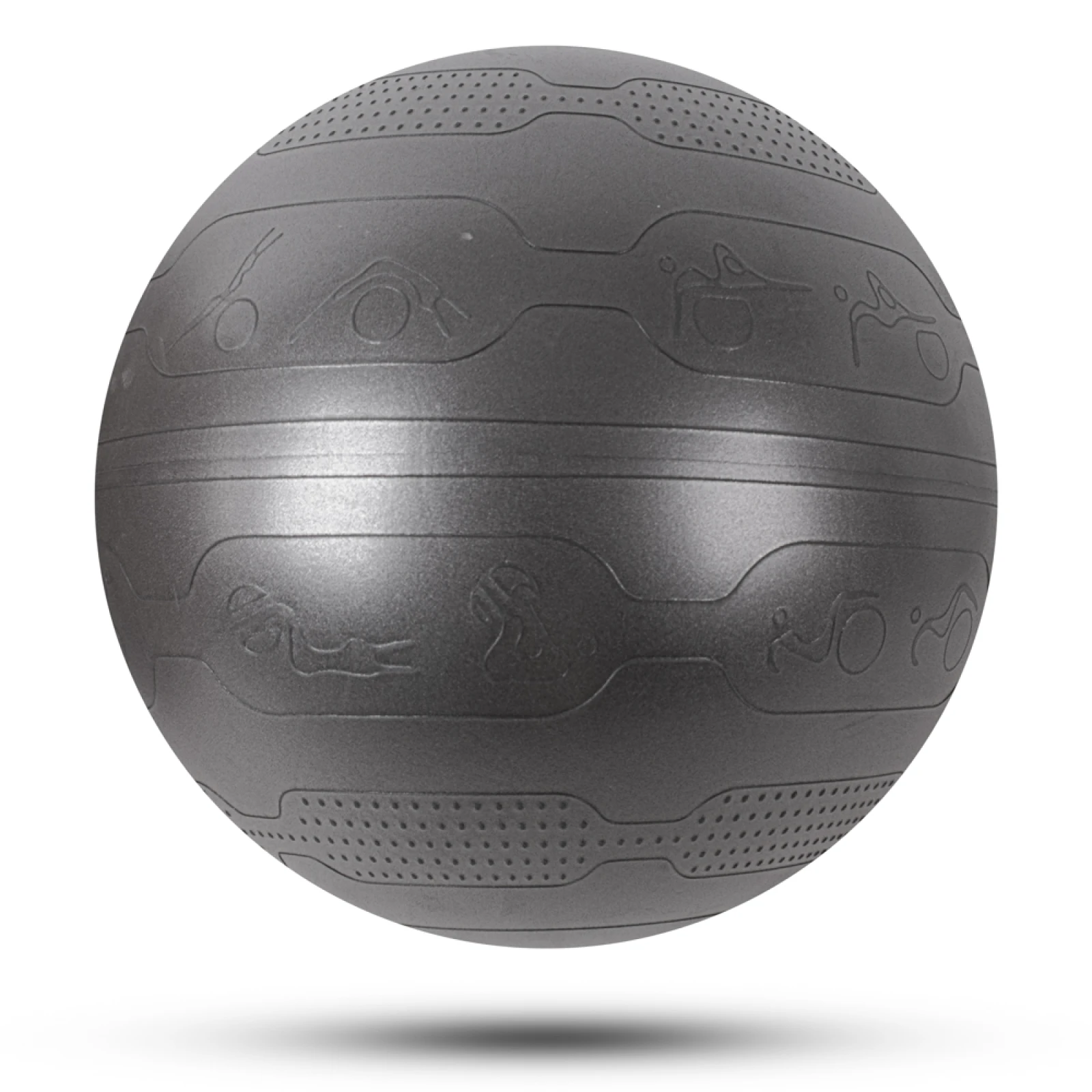 inSPORTline Stretch Ball 65 cm se základnou BallBase čierna · záber 2