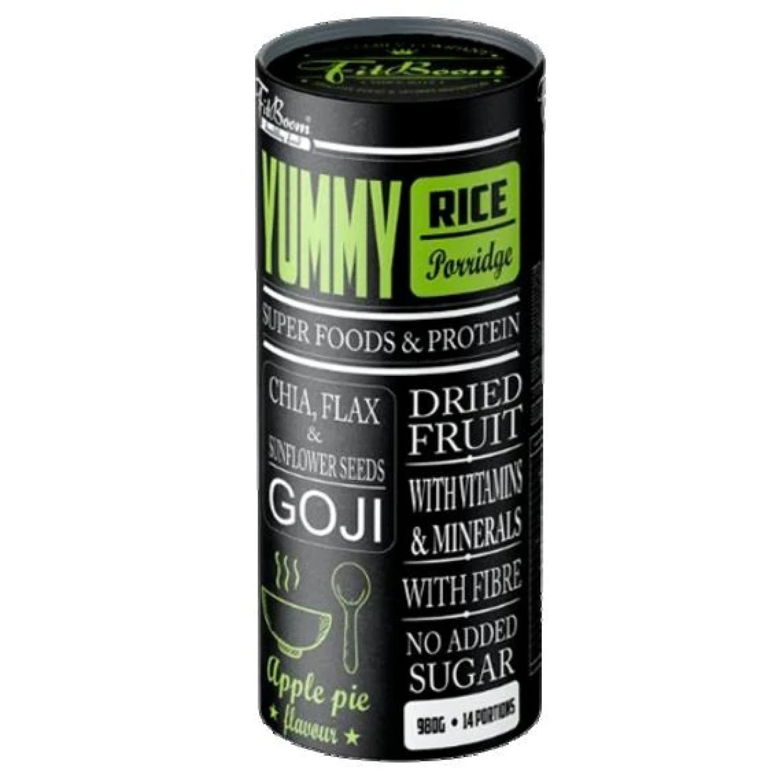 FitBoom Yummy Rice Mash 980g - Barva: Vícebarevná | Příchuť: Malina · záber 2