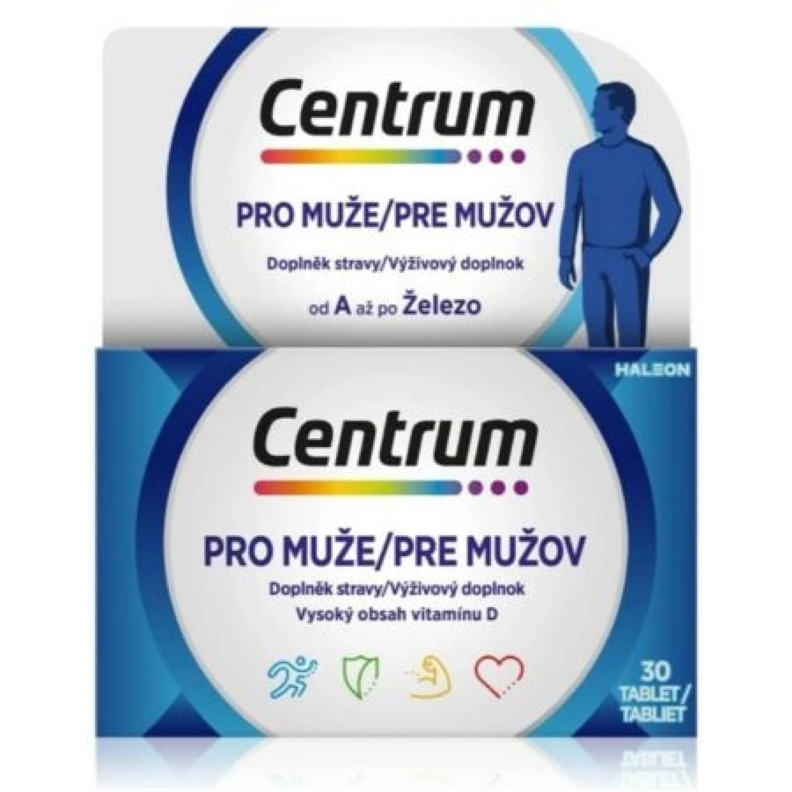 CENTRUM Pre mužov multivitamín 30 tabliet · záber 1