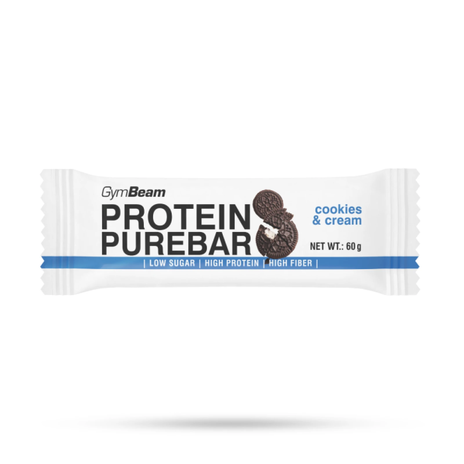 GymBeam Protein PureBar cookies & cream · záber 1