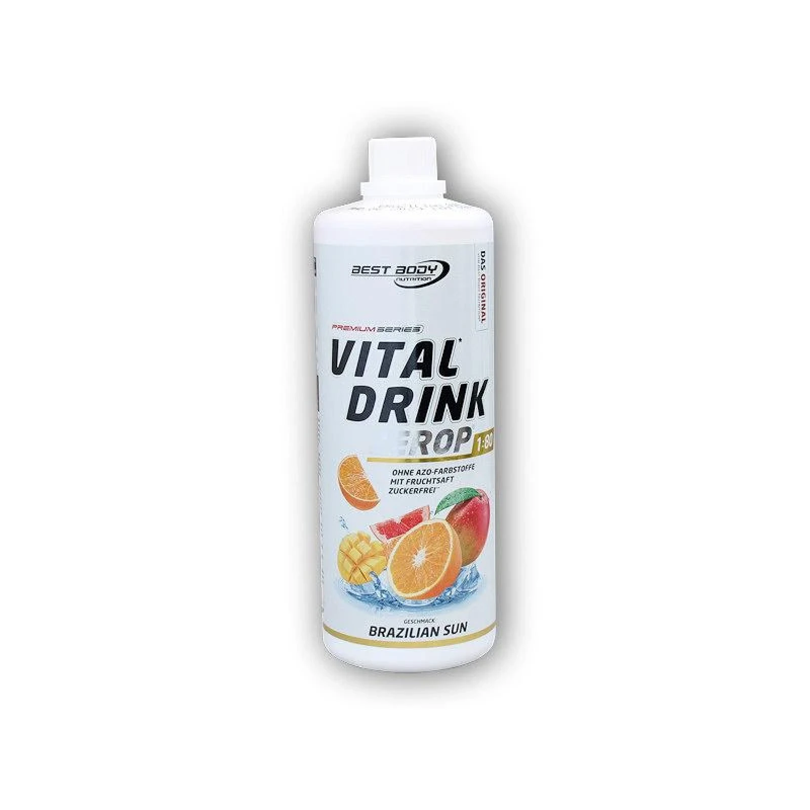 Best Body Nutrition Vital drink Zerop 1000ml - Příchuť: Jablko bezový květ · záber 1