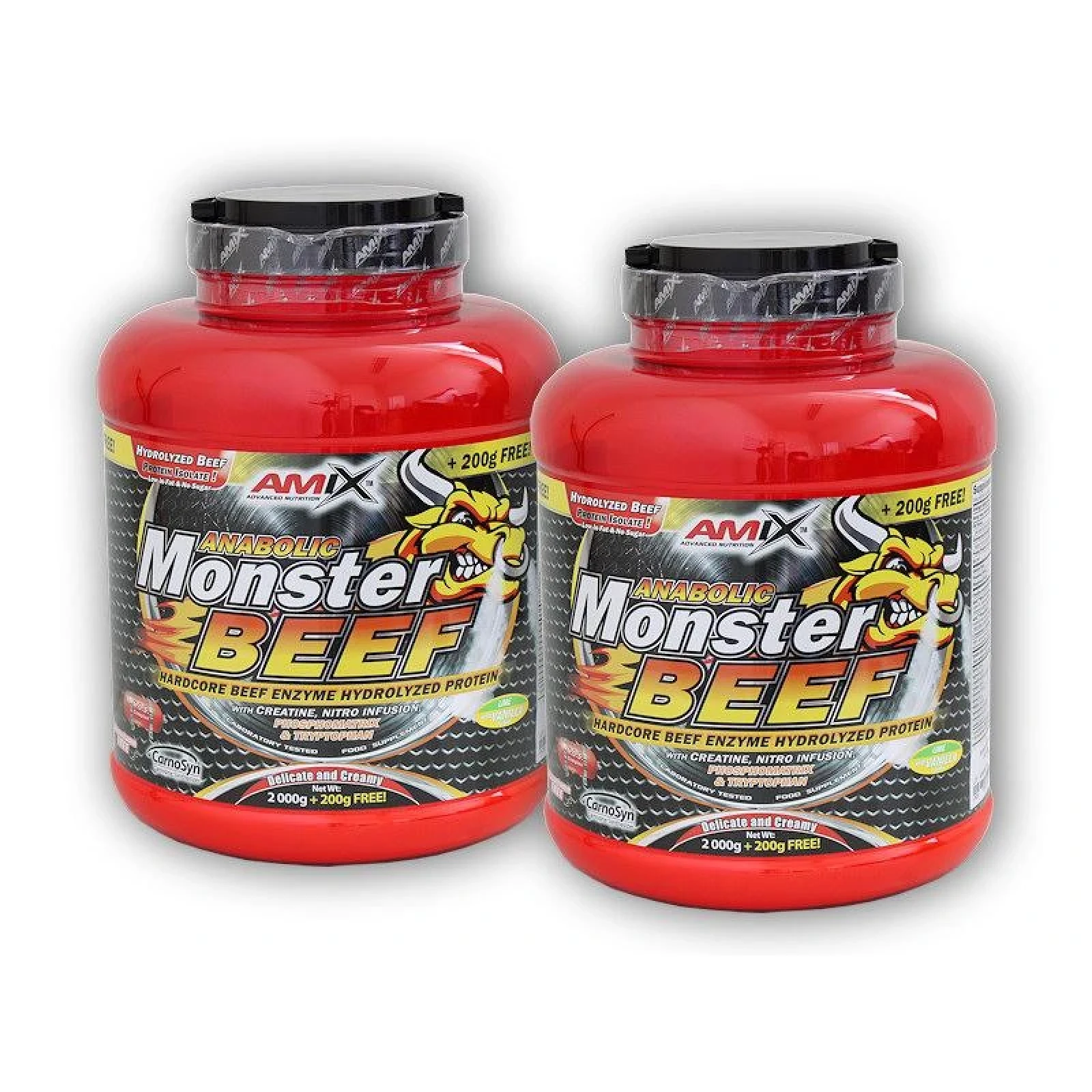 Amix 2x Anabolic Monster BEEF 90% Protein 2200g · záber 1